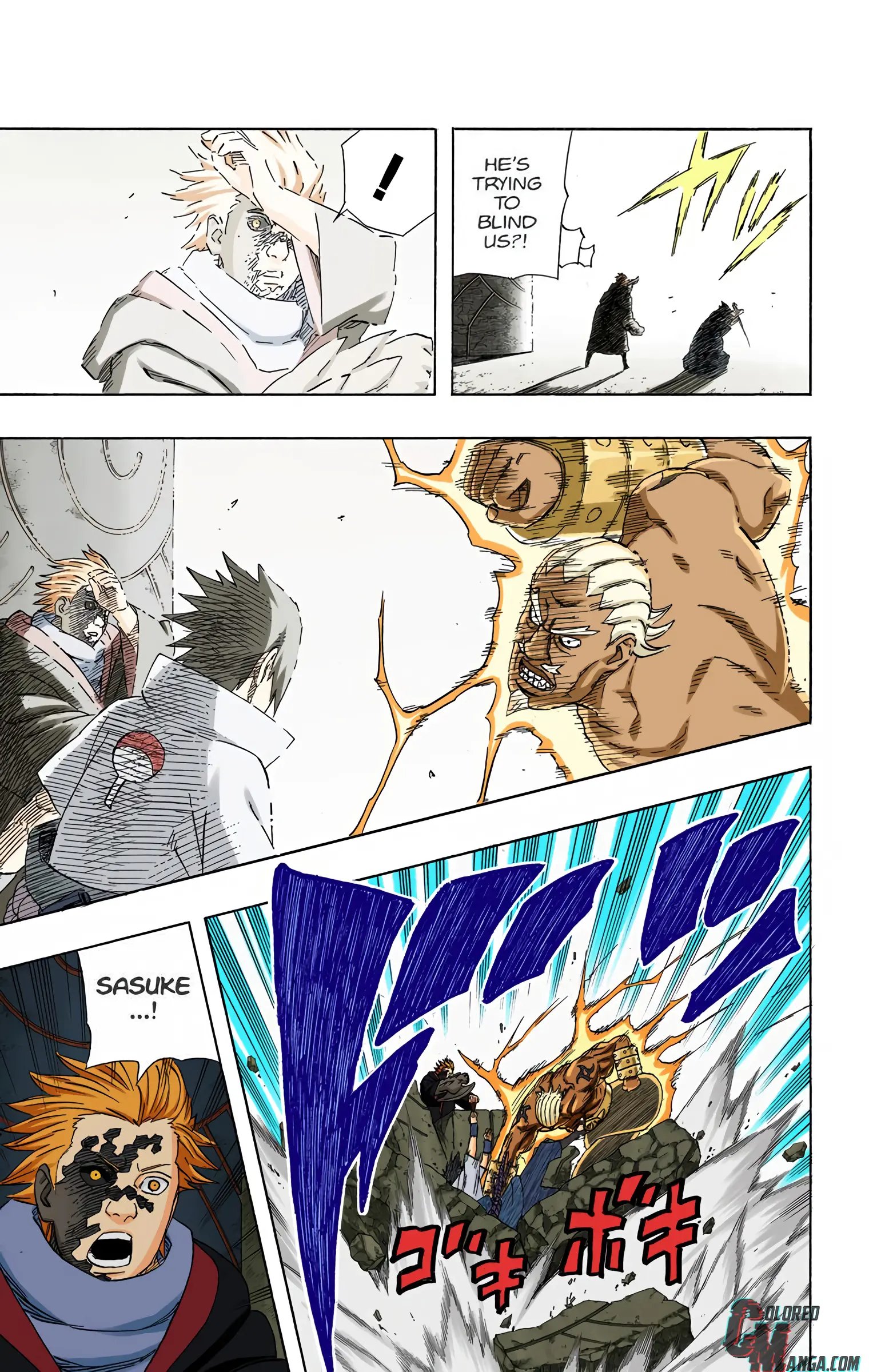 Naruto Colored Manga Online, chapter 461, page 5