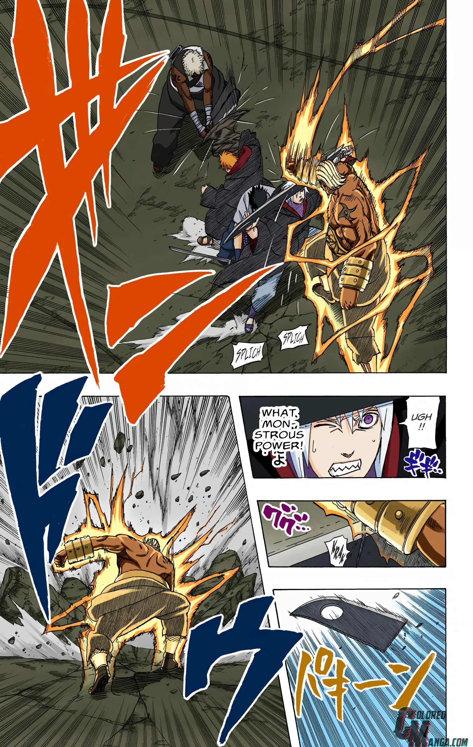Naruto Colored Manga Online, chapter 461, page 7