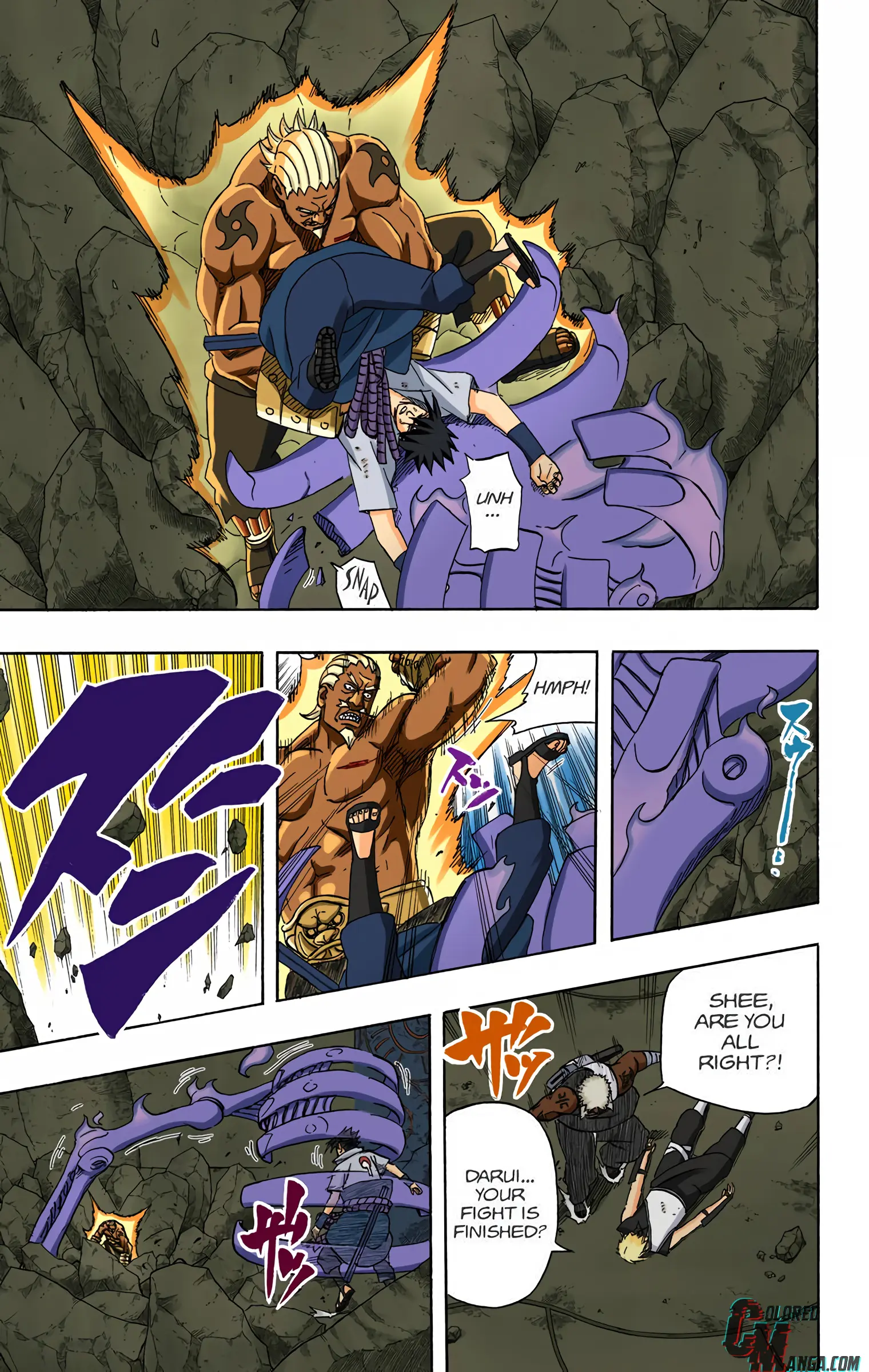Naruto Colored Manga Online, chapter 463, page 6