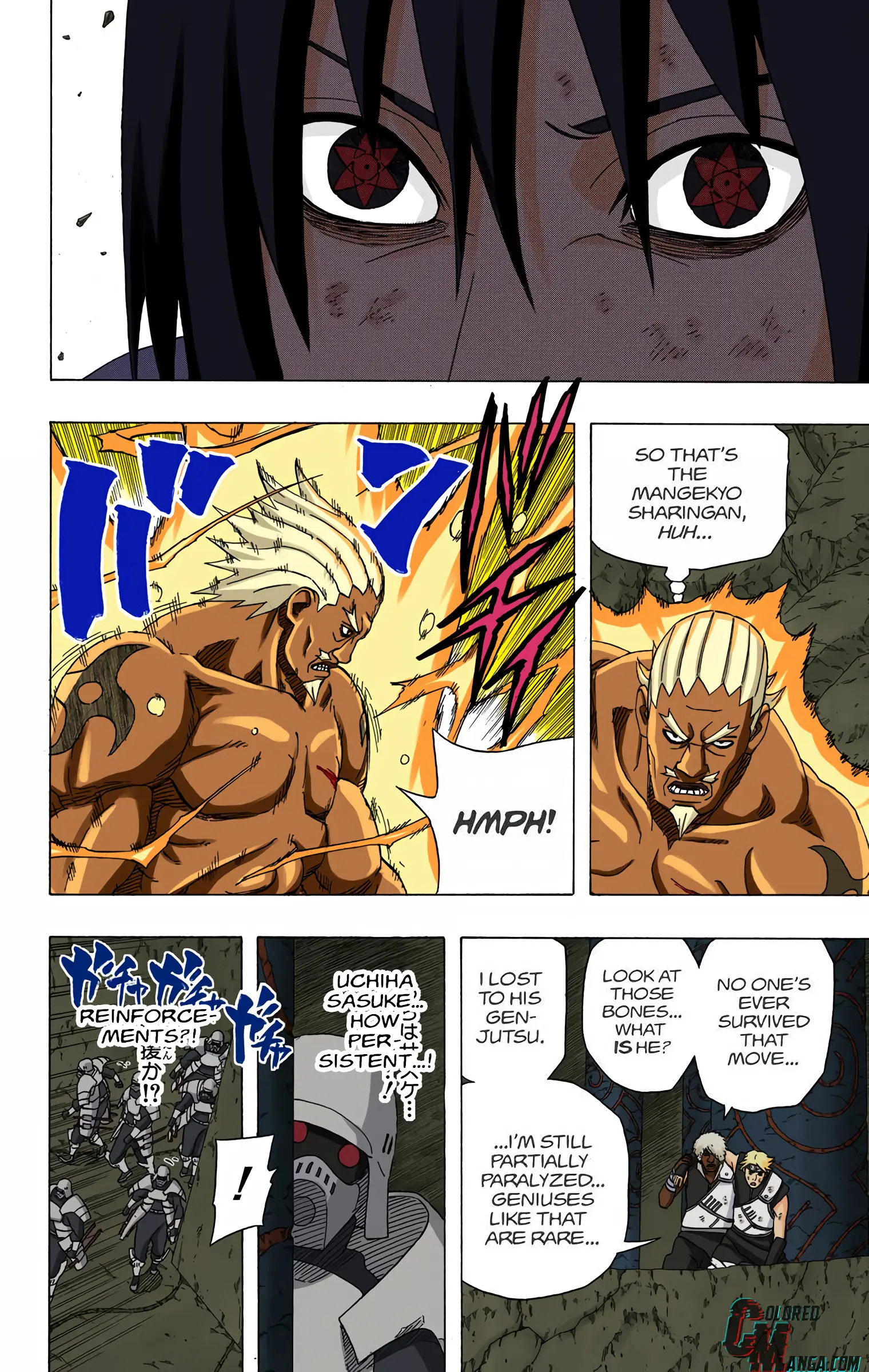 Naruto Colored Manga Online, chapter 463, page 7