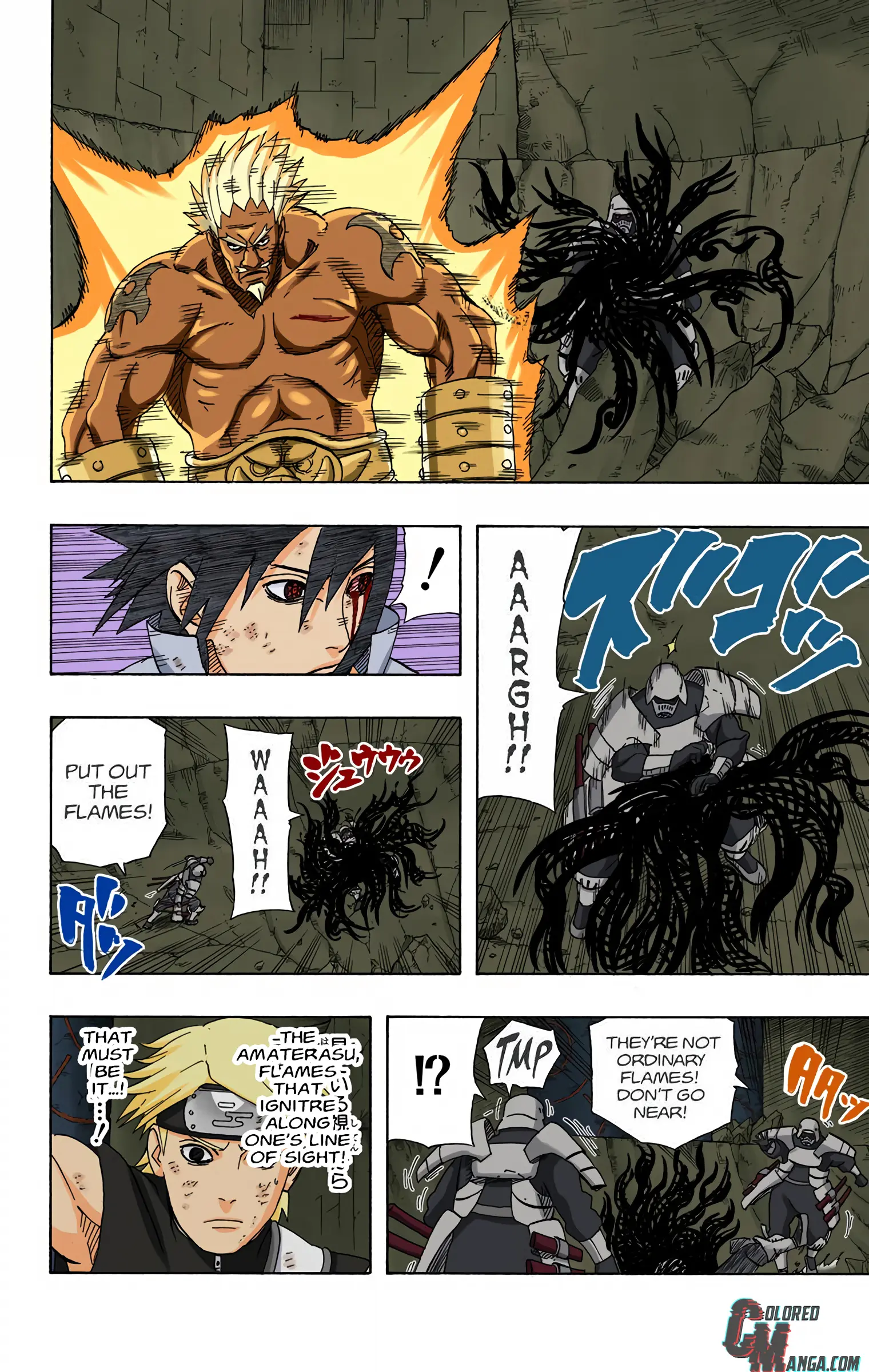 Naruto Colored Manga Online, chapter 463, page 13