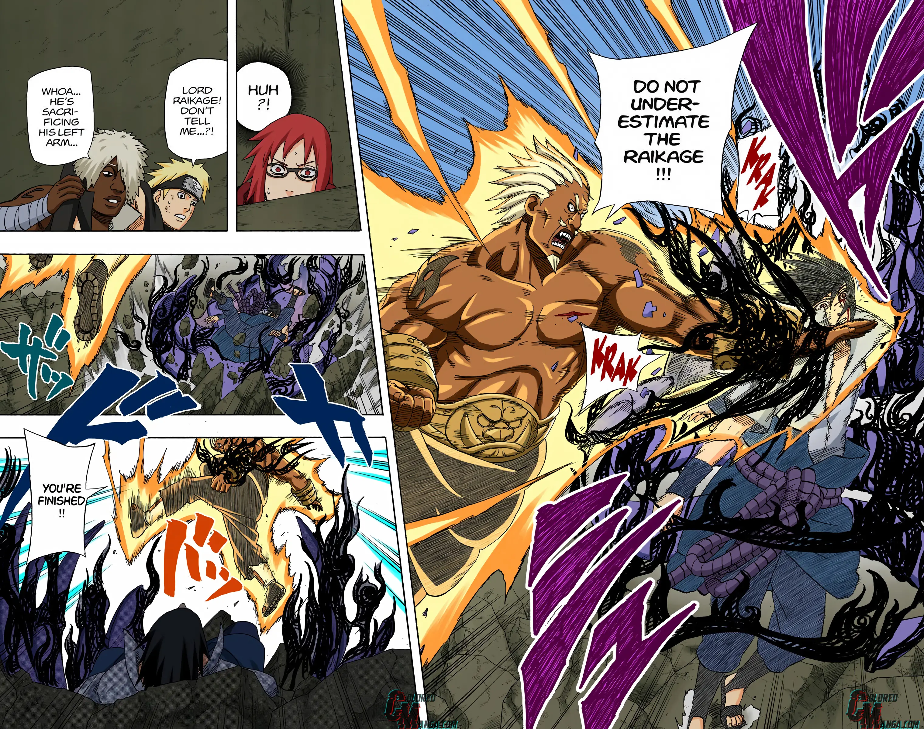 Naruto Colored Manga Online, chapter 463, page 15