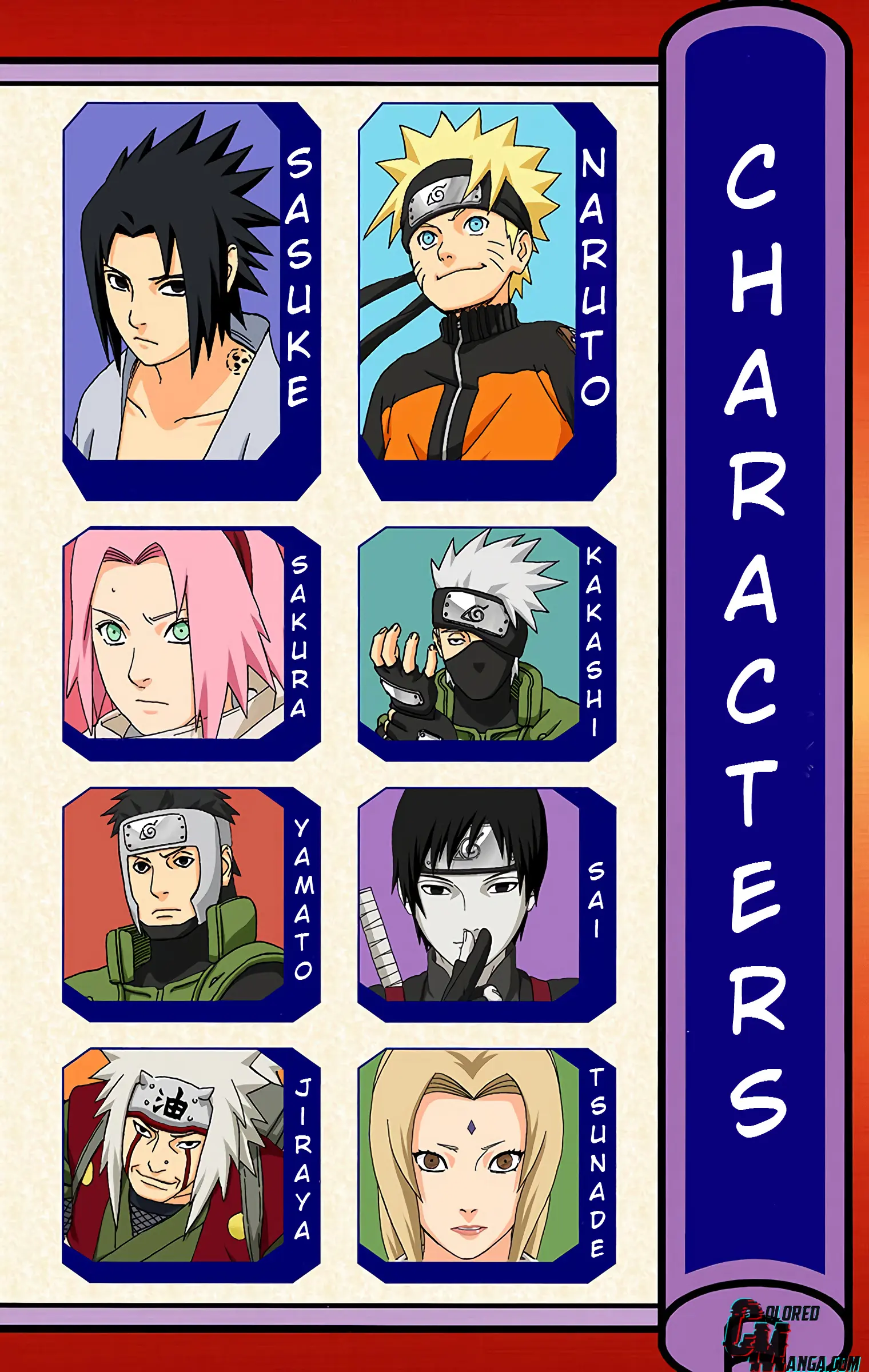 Naruto Colored Manga Online, chapter 464, page 4