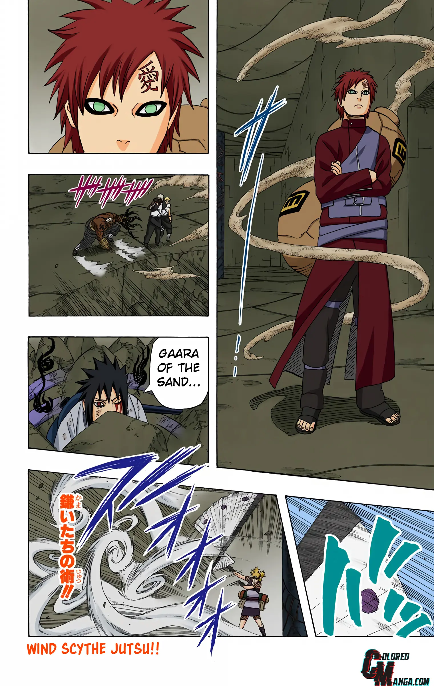 Naruto Colored Manga Online, chapter 464, page 10