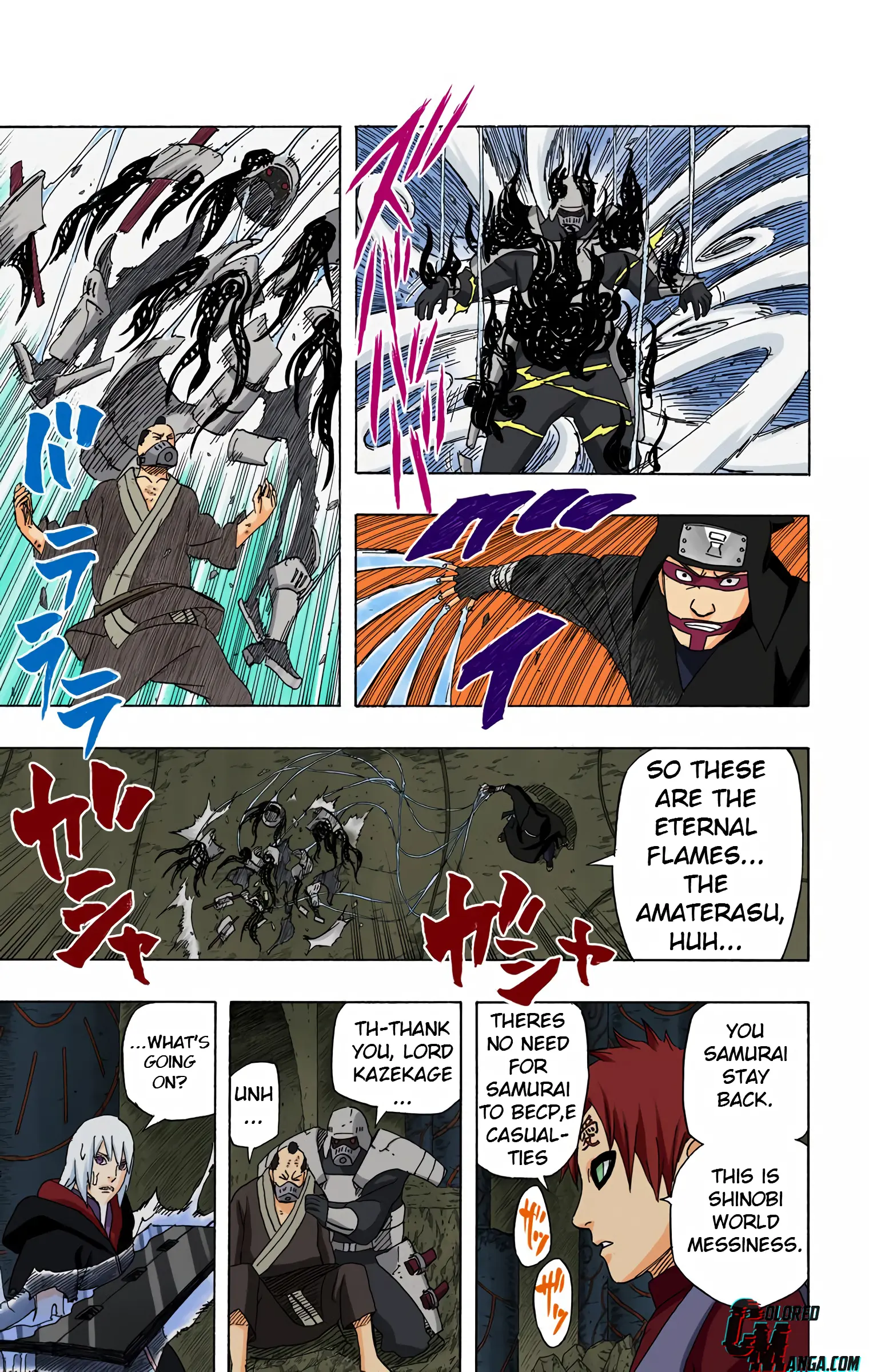 Naruto Colored Manga Online, chapter 464, page 11