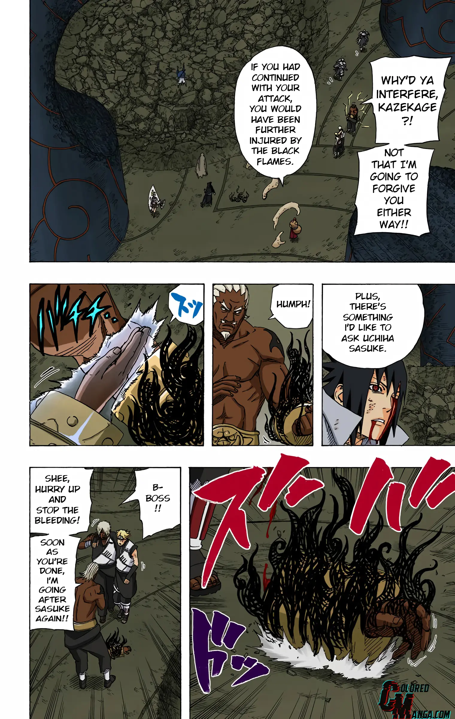 Naruto Colored Manga Online, chapter 464, page 12
