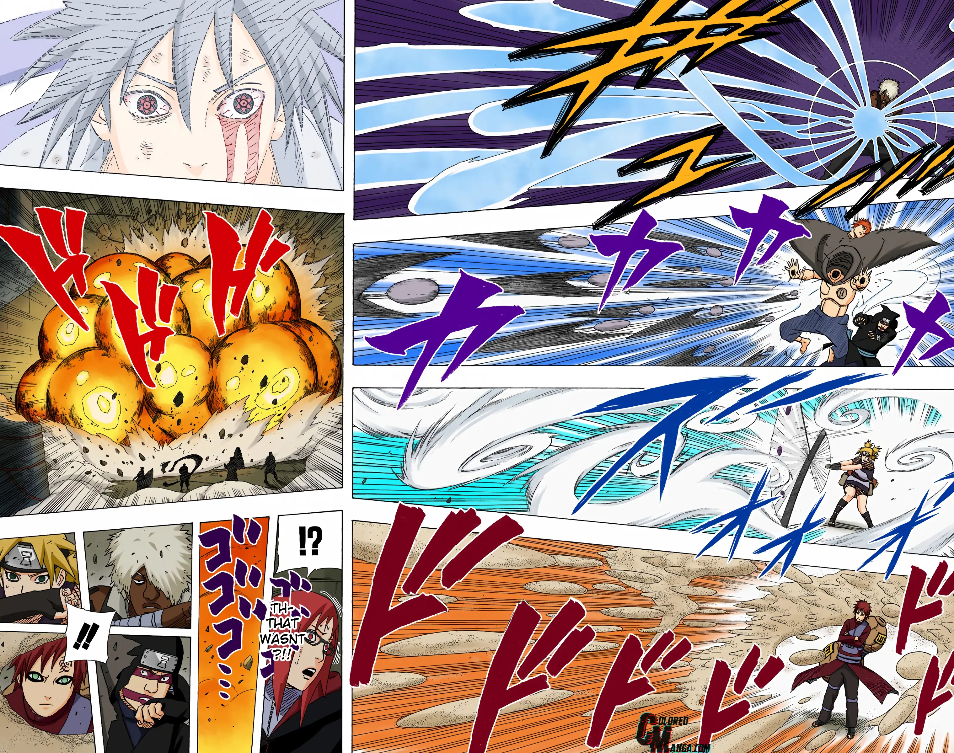 Naruto Colored Manga Online, chapter 464, page 21