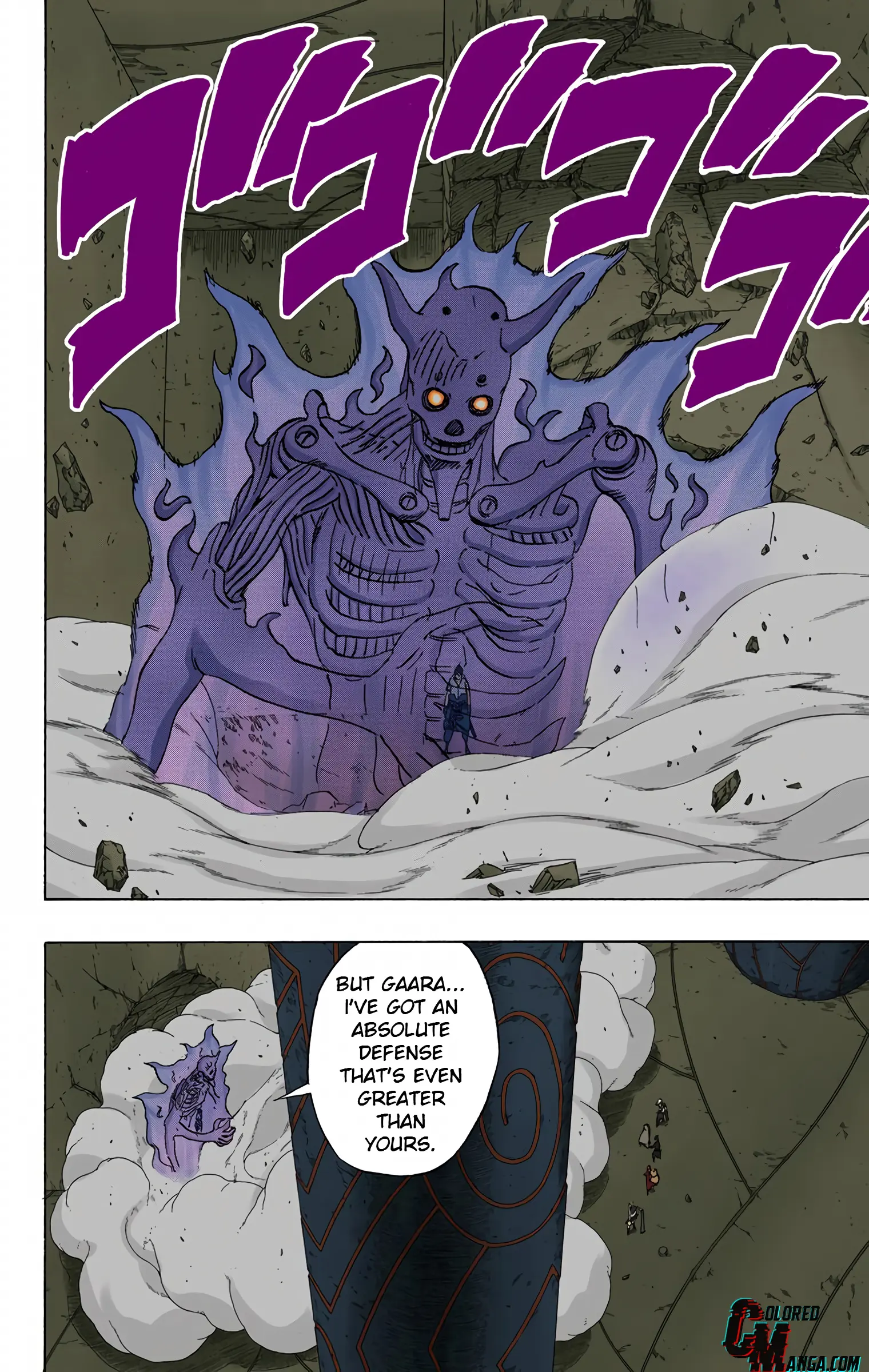Naruto Colored Manga Online, chapter 464, page 22