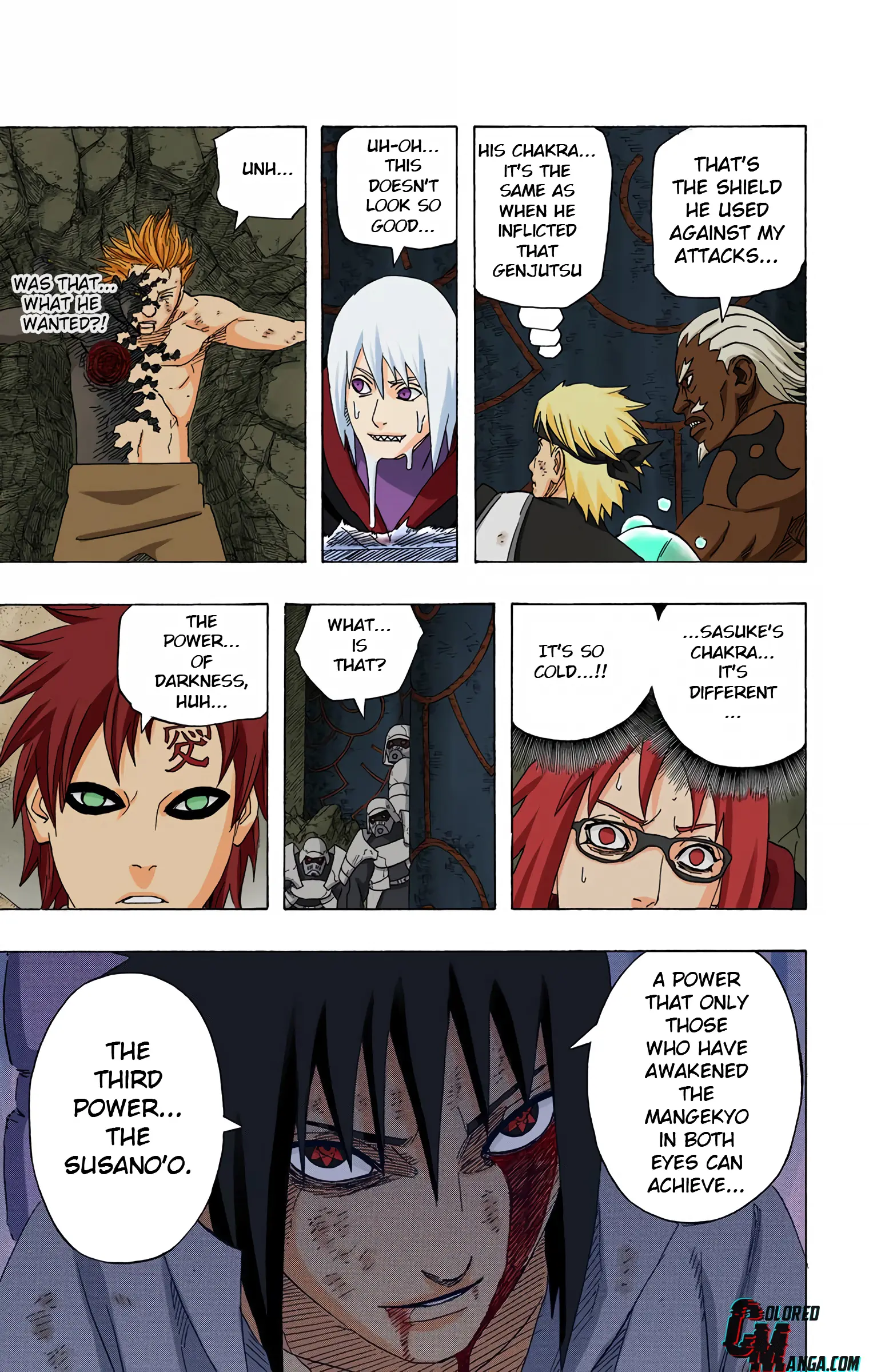Naruto Colored Manga Online, chapter 464, page 23