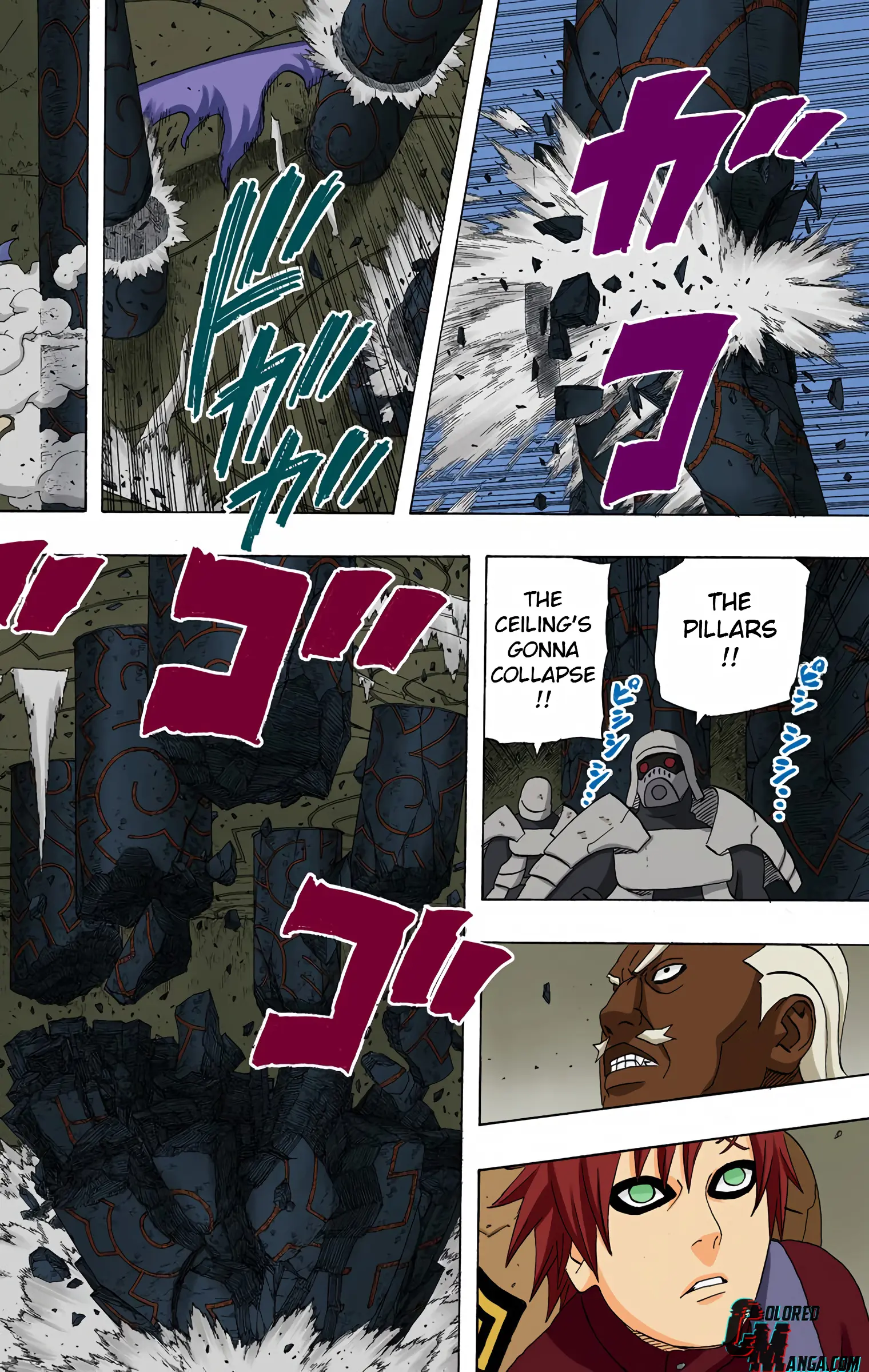 Naruto Colored Manga Online, chapter 465, page 2