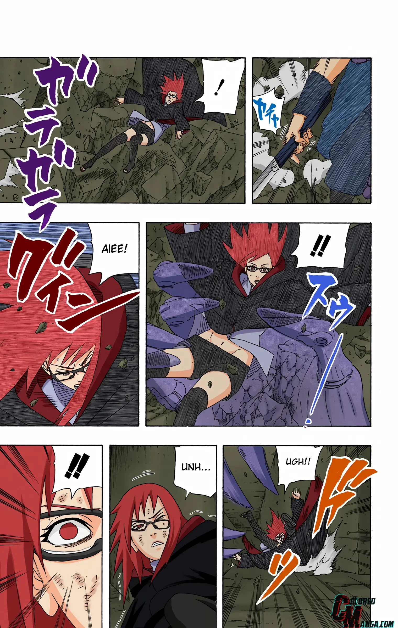 Naruto Colored Manga Online, chapter 465, page 5