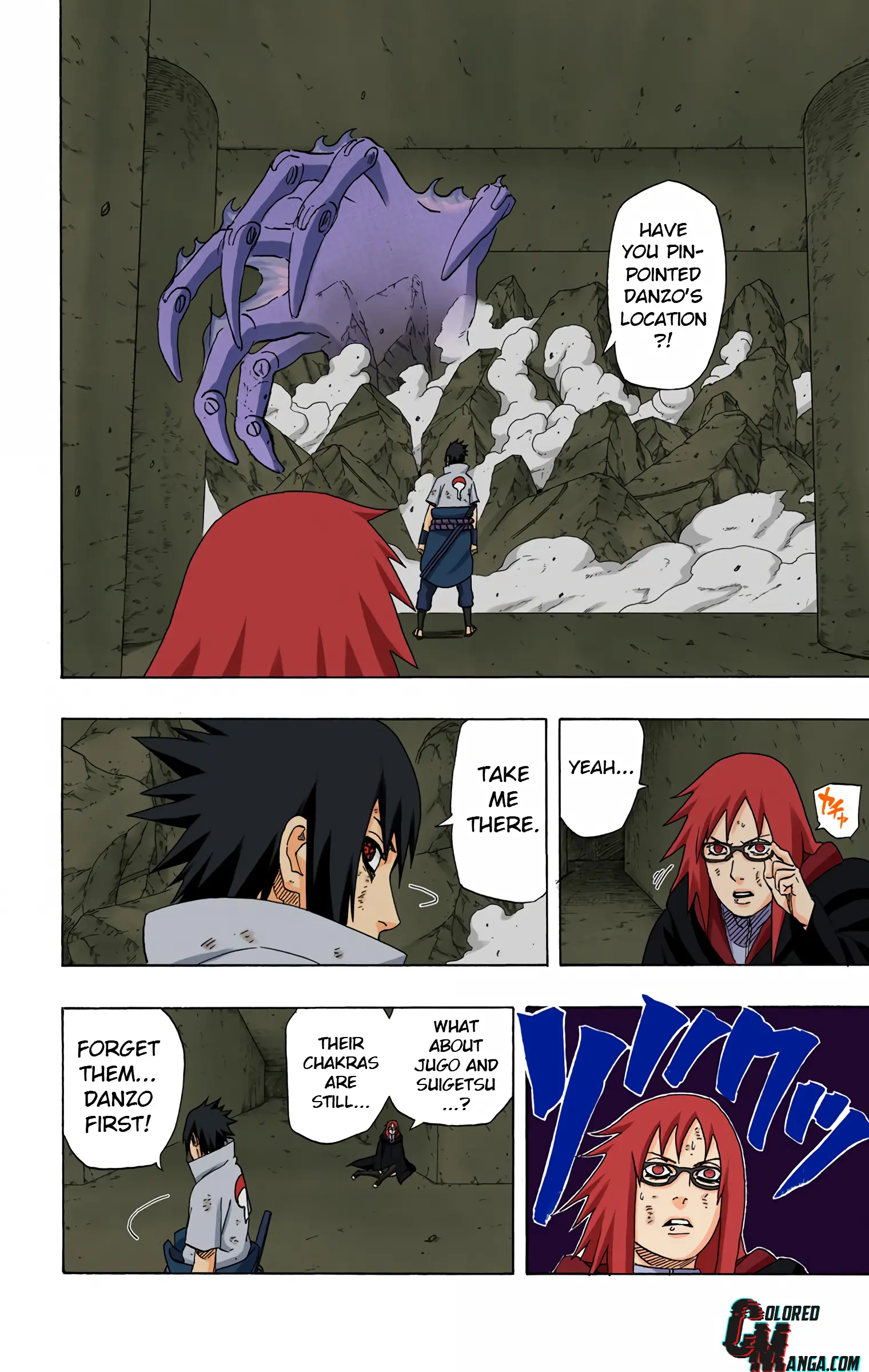Naruto Colored Manga Online, chapter 465, page 6