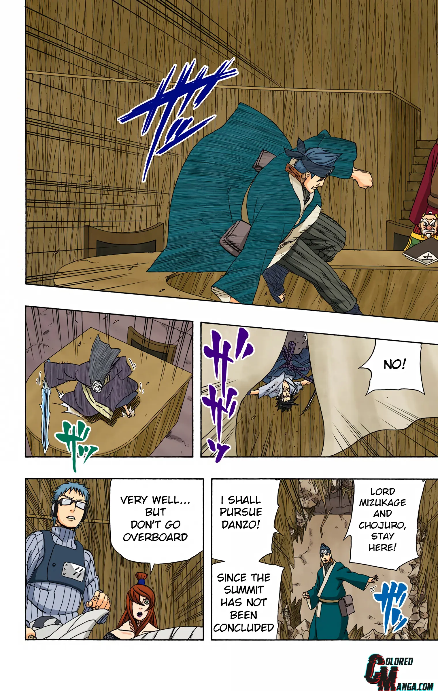 Naruto Colored Manga Online, chapter 465, page 14