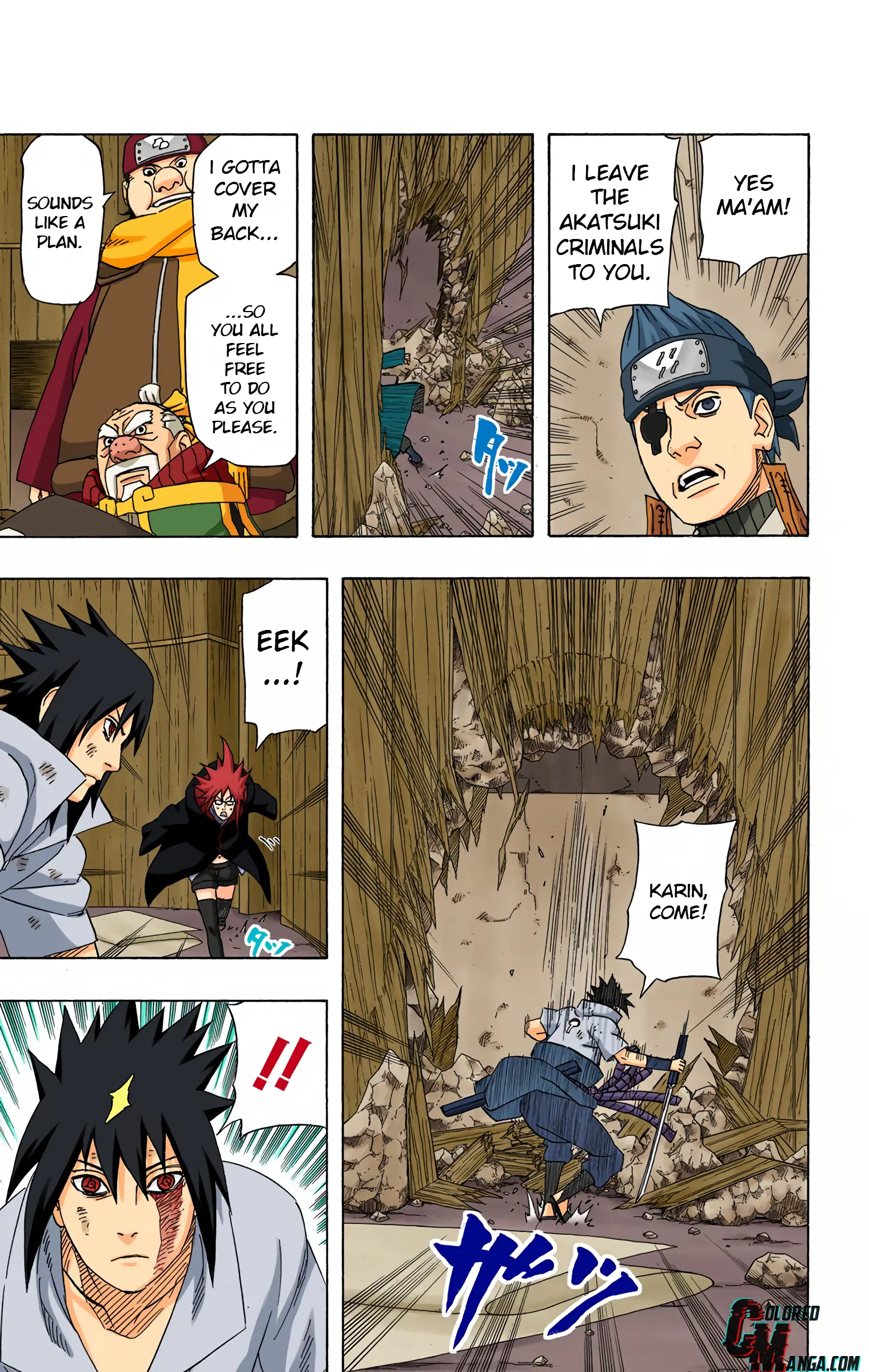 Naruto Colored Manga Online, chapter 465, page 15
