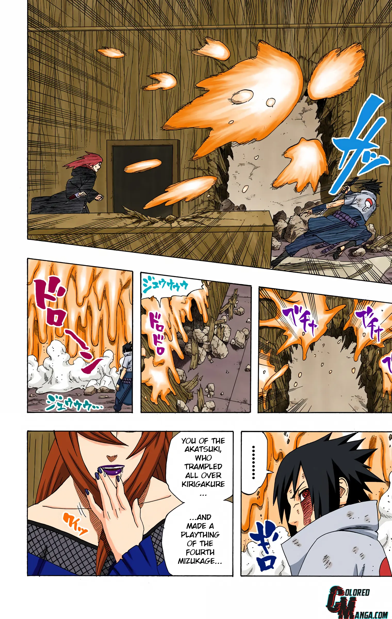 Naruto Colored Manga Online, chapter 465, page 16
