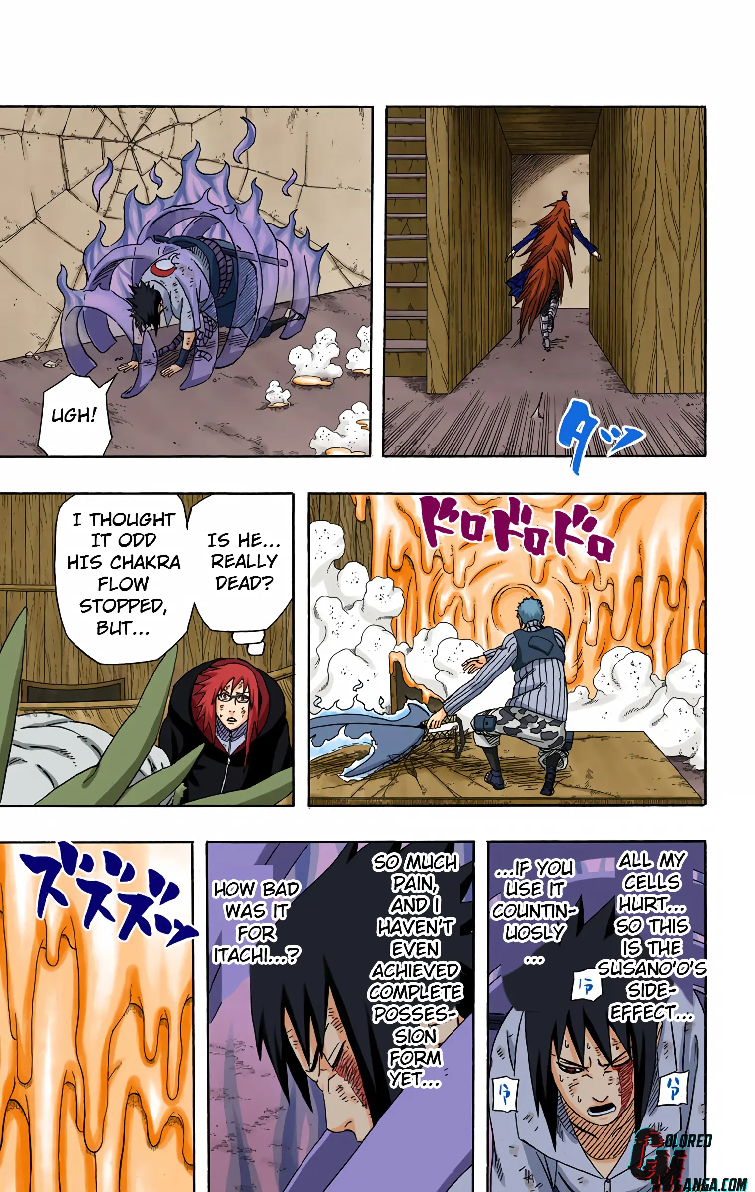 Naruto Colored Manga Online, chapter 466, page 5
