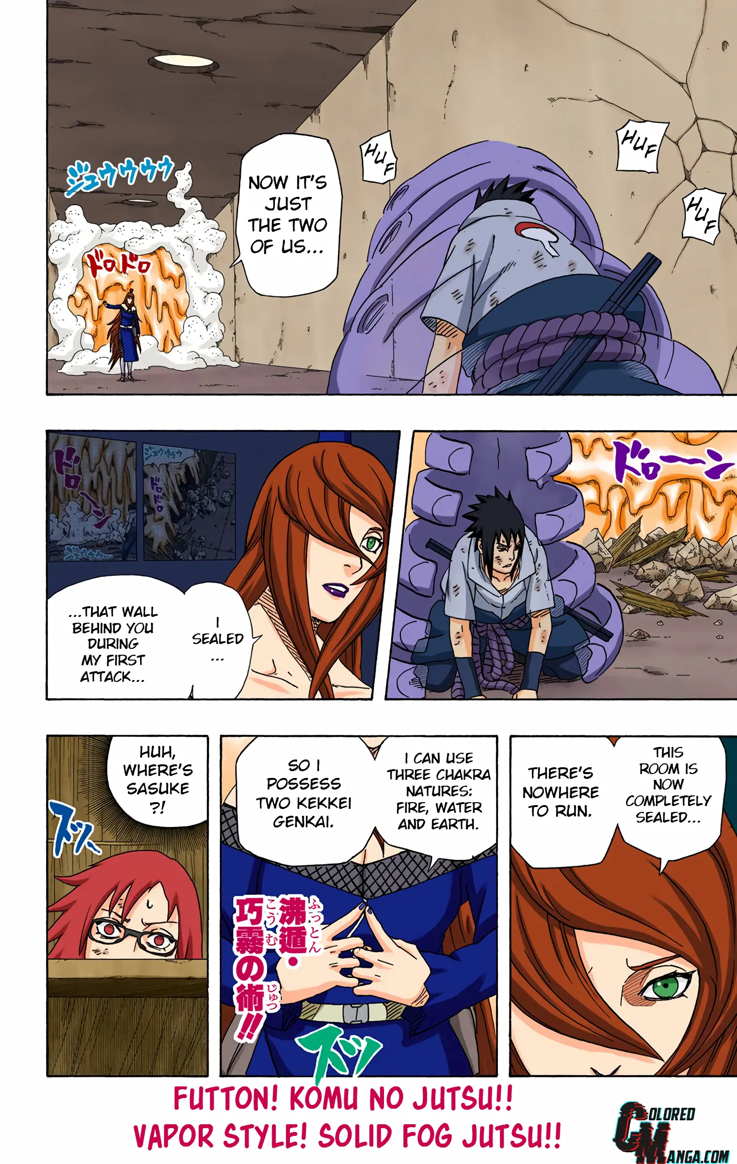 Naruto Colored Manga Online, chapter 466, page 6