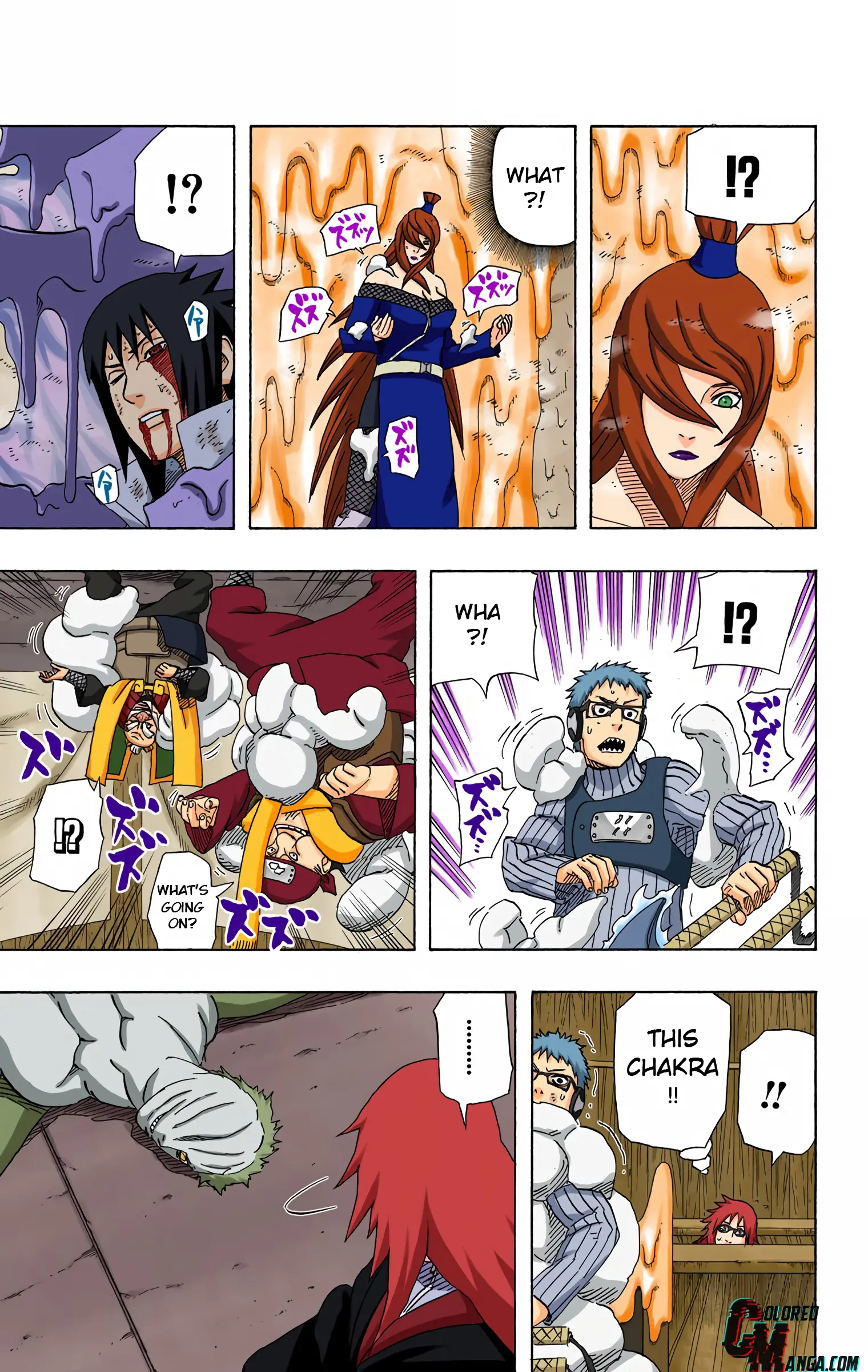 Naruto Colored Manga Online, chapter 466, page 9