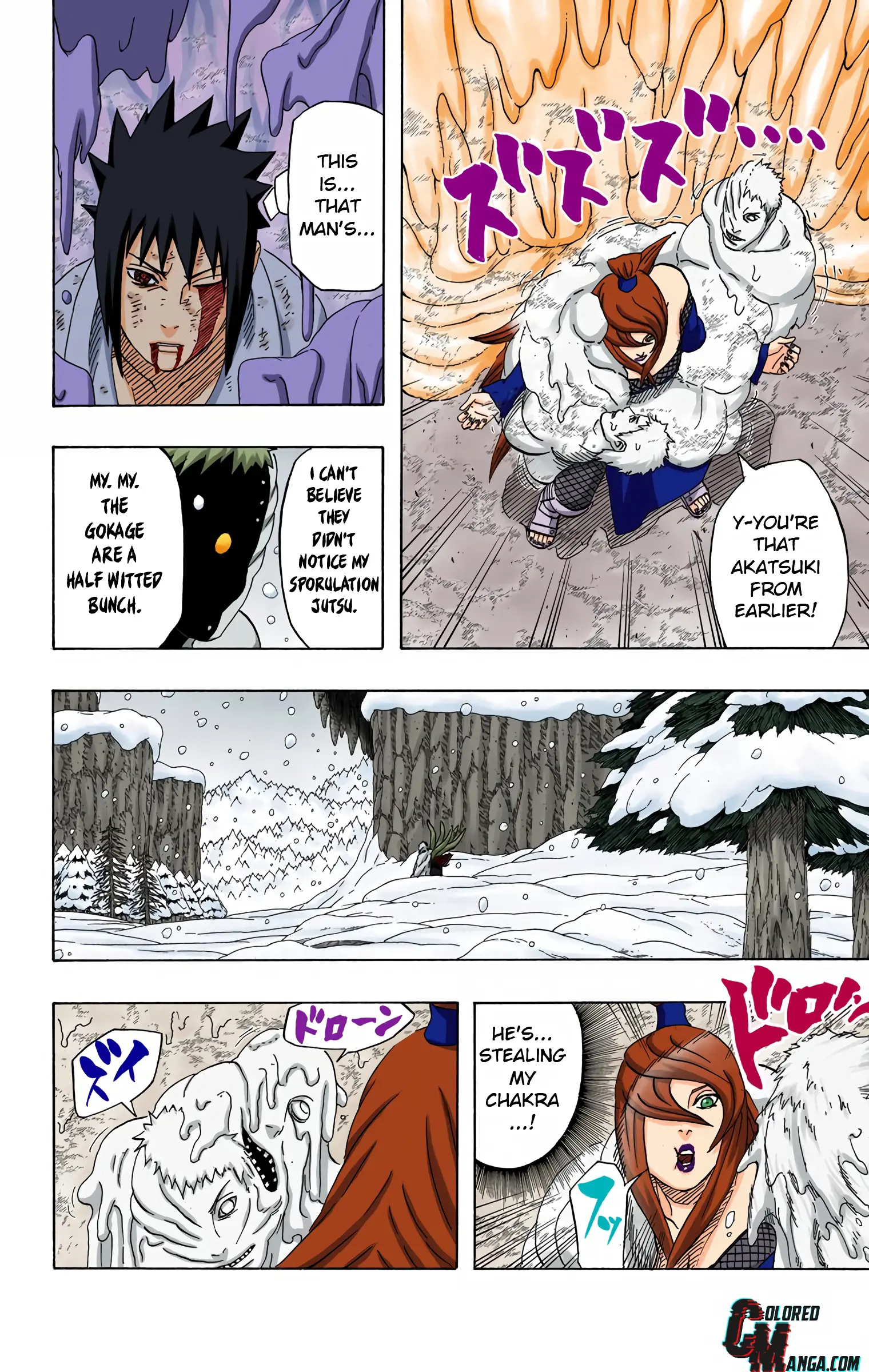 Naruto Colored Manga Online, chapter 466, page 10
