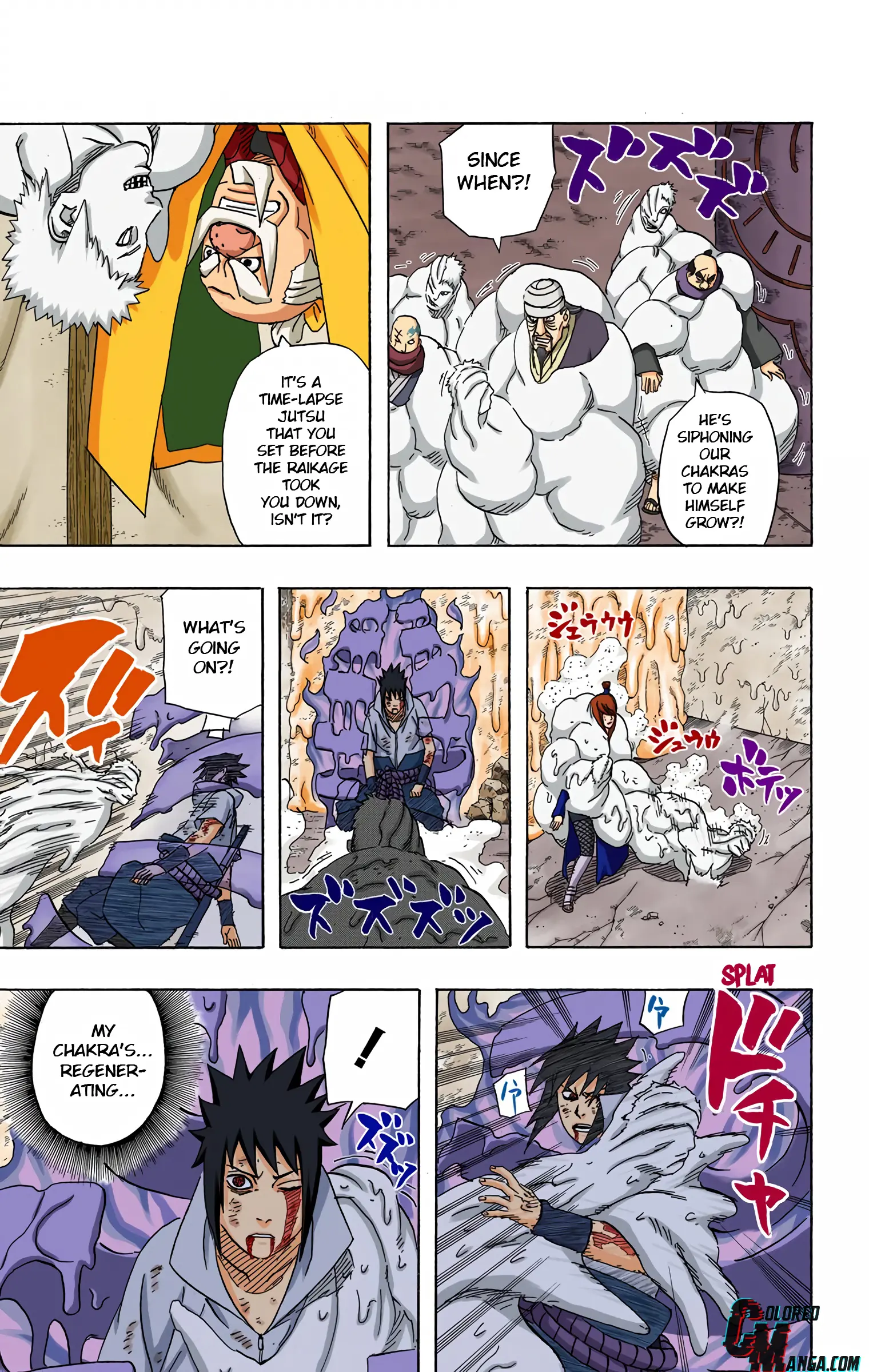 Naruto Colored Manga Online, chapter 466, page 11