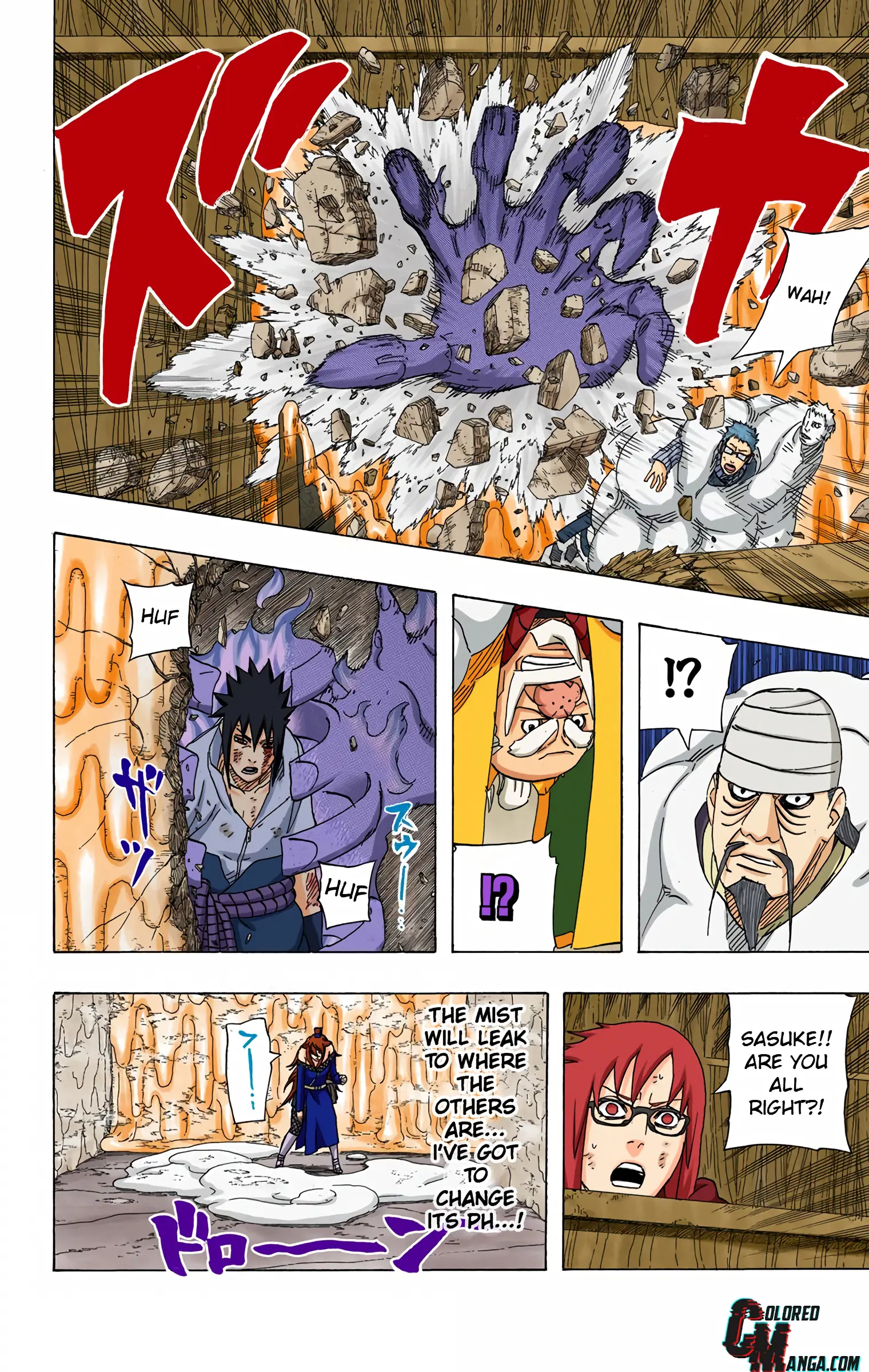 Naruto Colored Manga Online, chapter 466, page 12