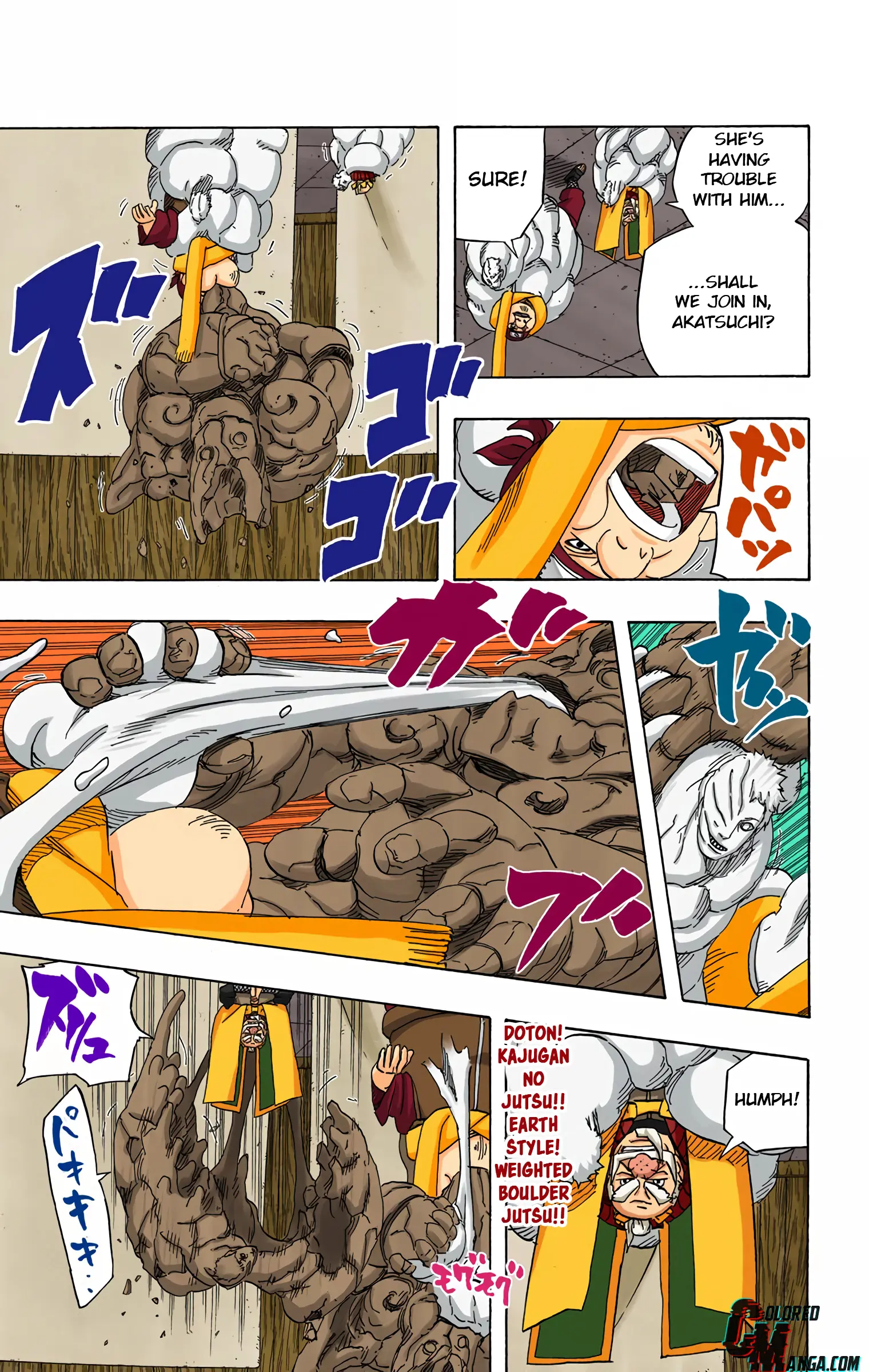 Naruto Colored Manga Online, chapter 466, page 13
