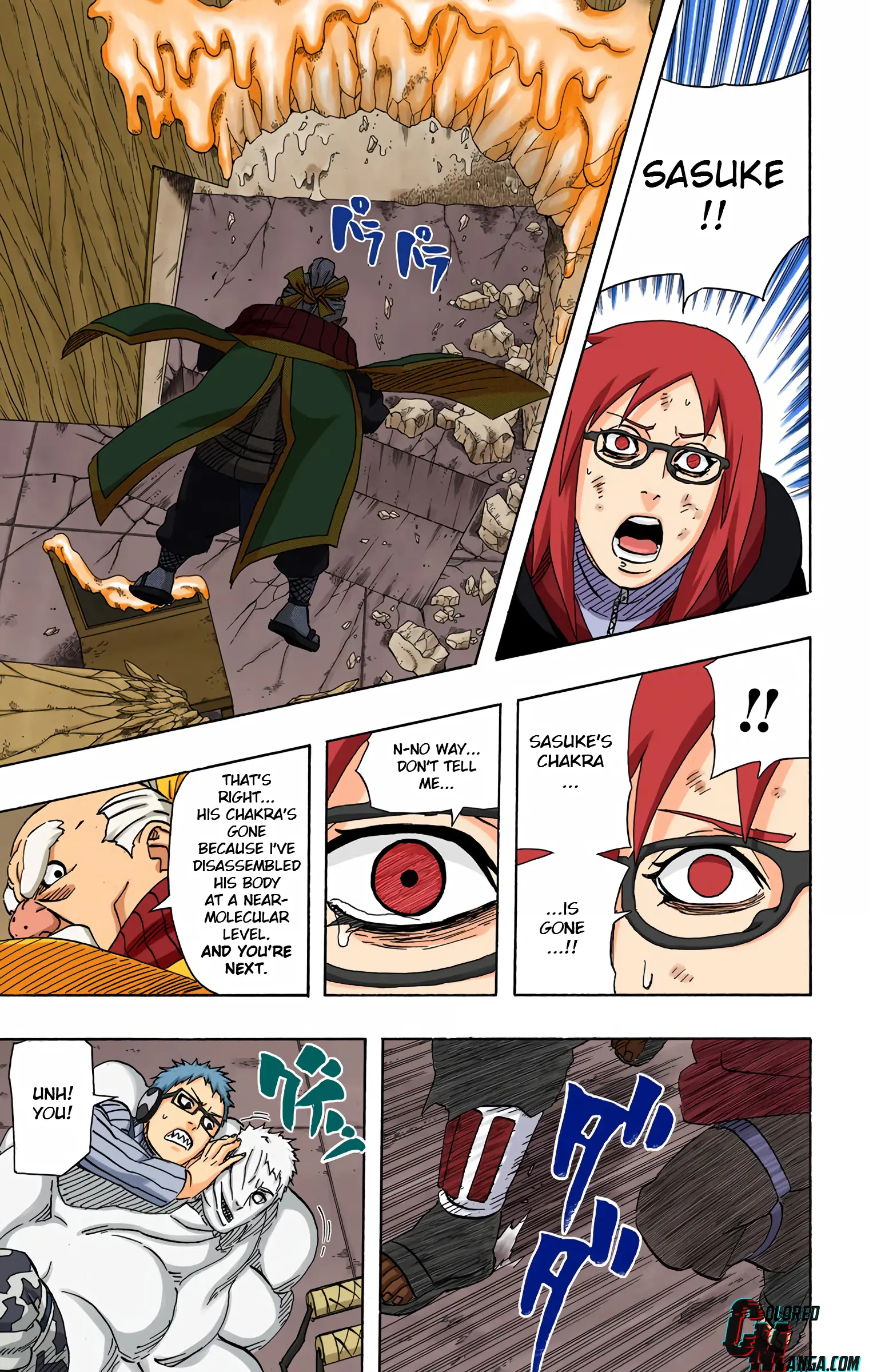 Naruto Colored Manga Online, chapter 466, page 15