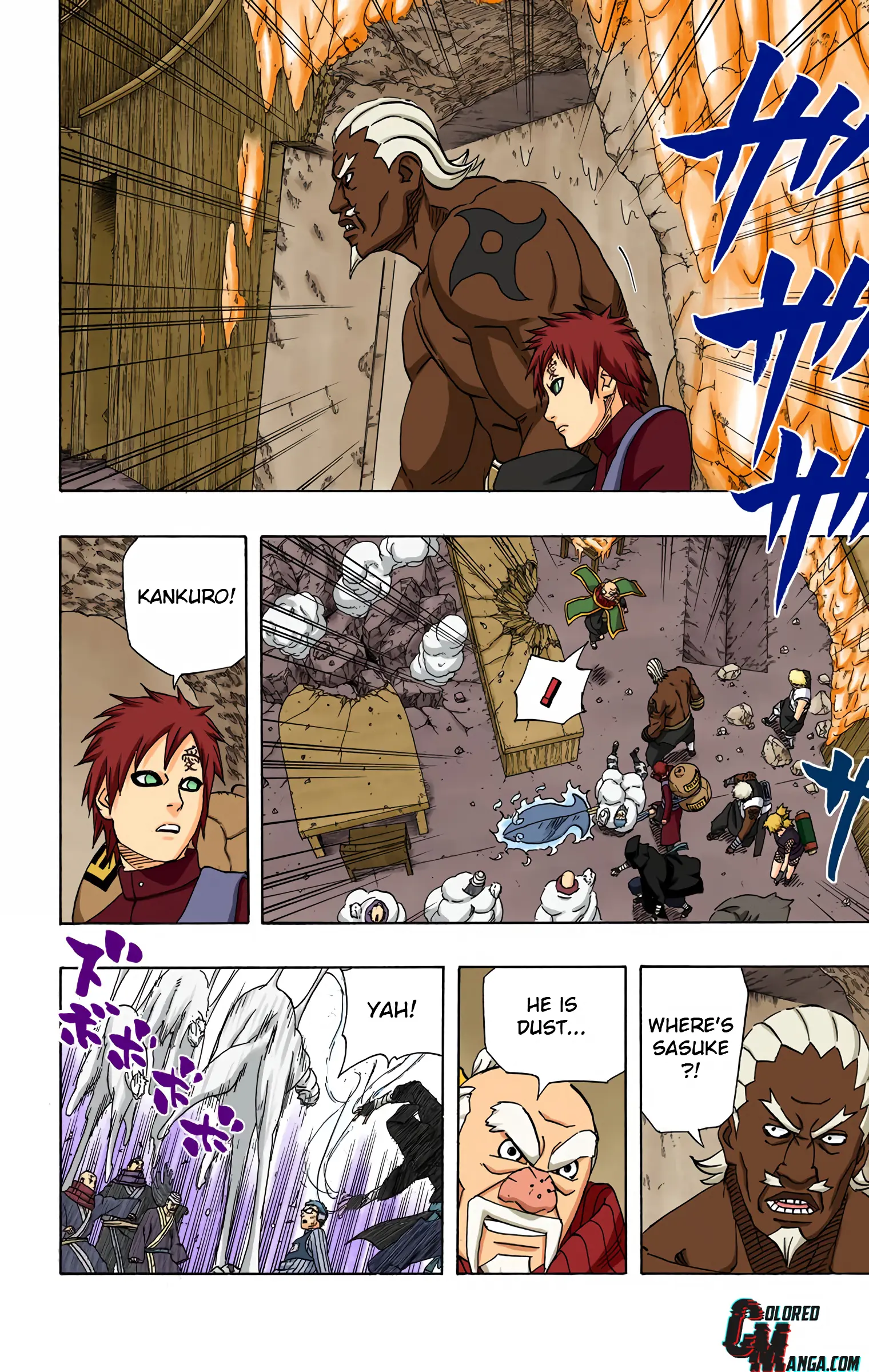Naruto Colored Manga Online, chapter 466, page 16