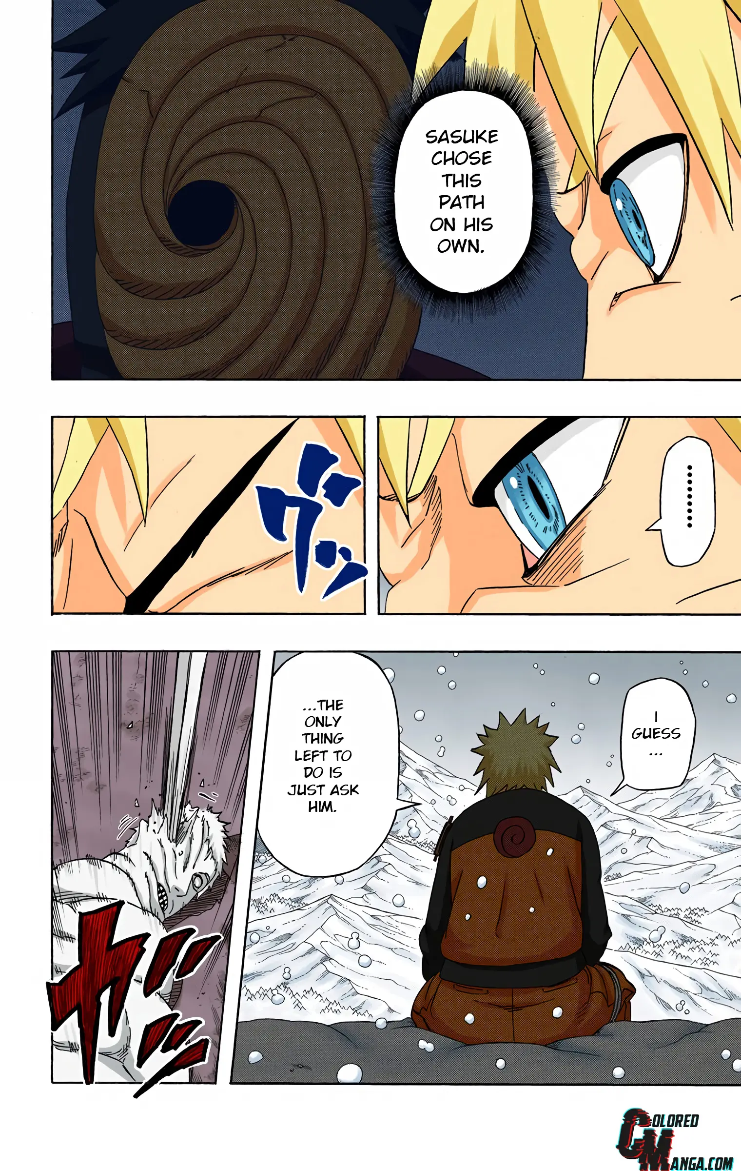 Naruto Colored Manga Online, chapter 467, page 5