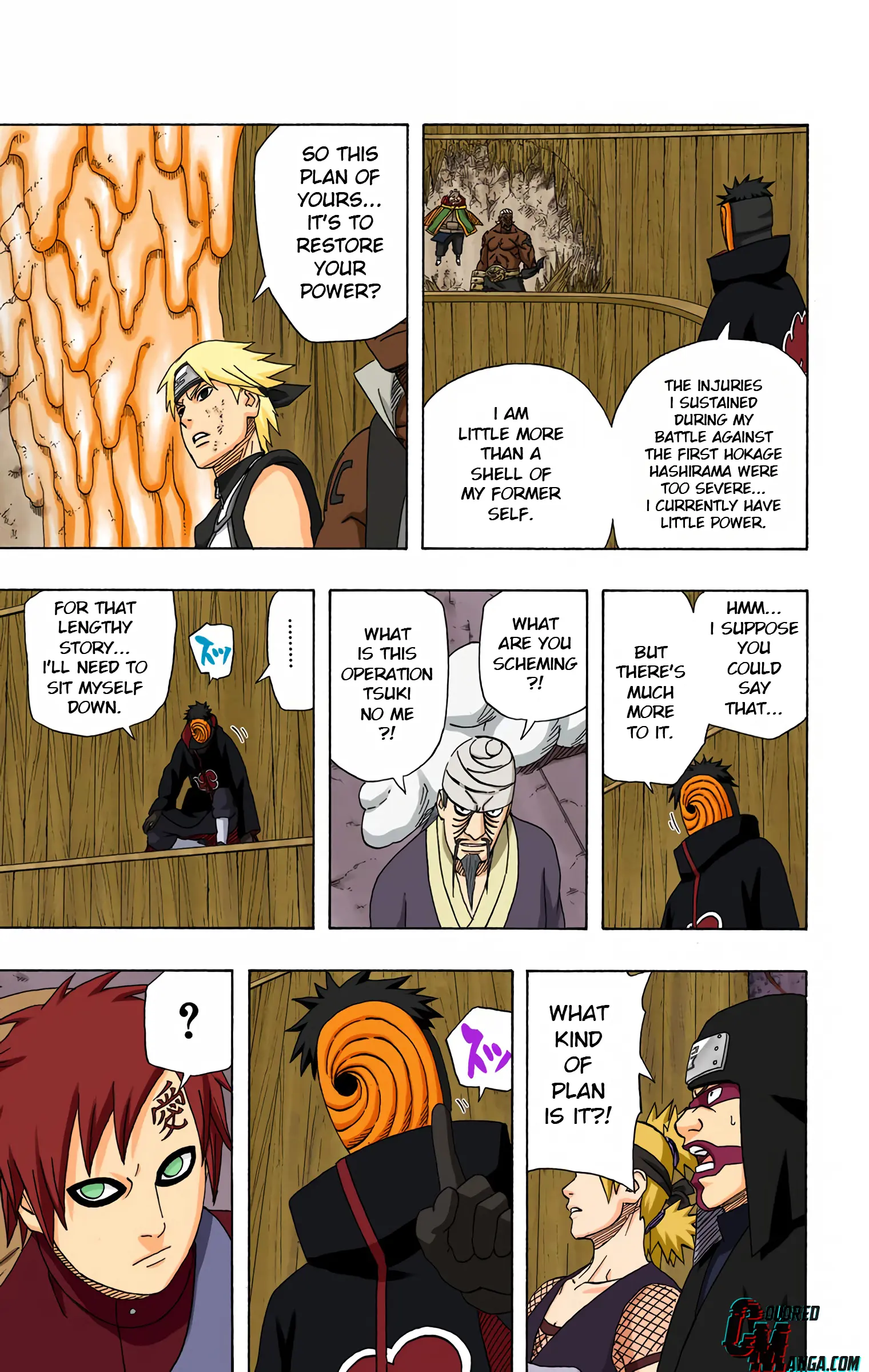 Naruto Colored Manga Online, chapter 467, page 10
