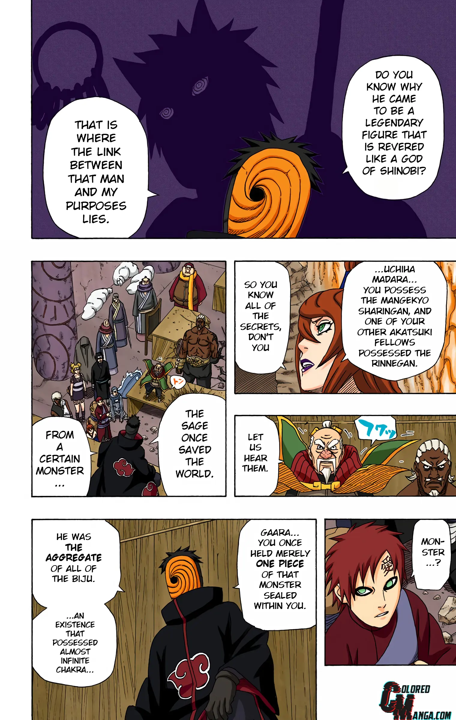 Naruto Colored Manga Online, chapter 467, page 13