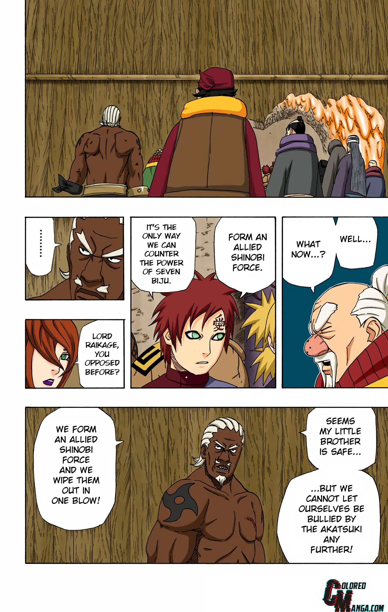 Naruto Colored Manga Online, chapter 468, page 2