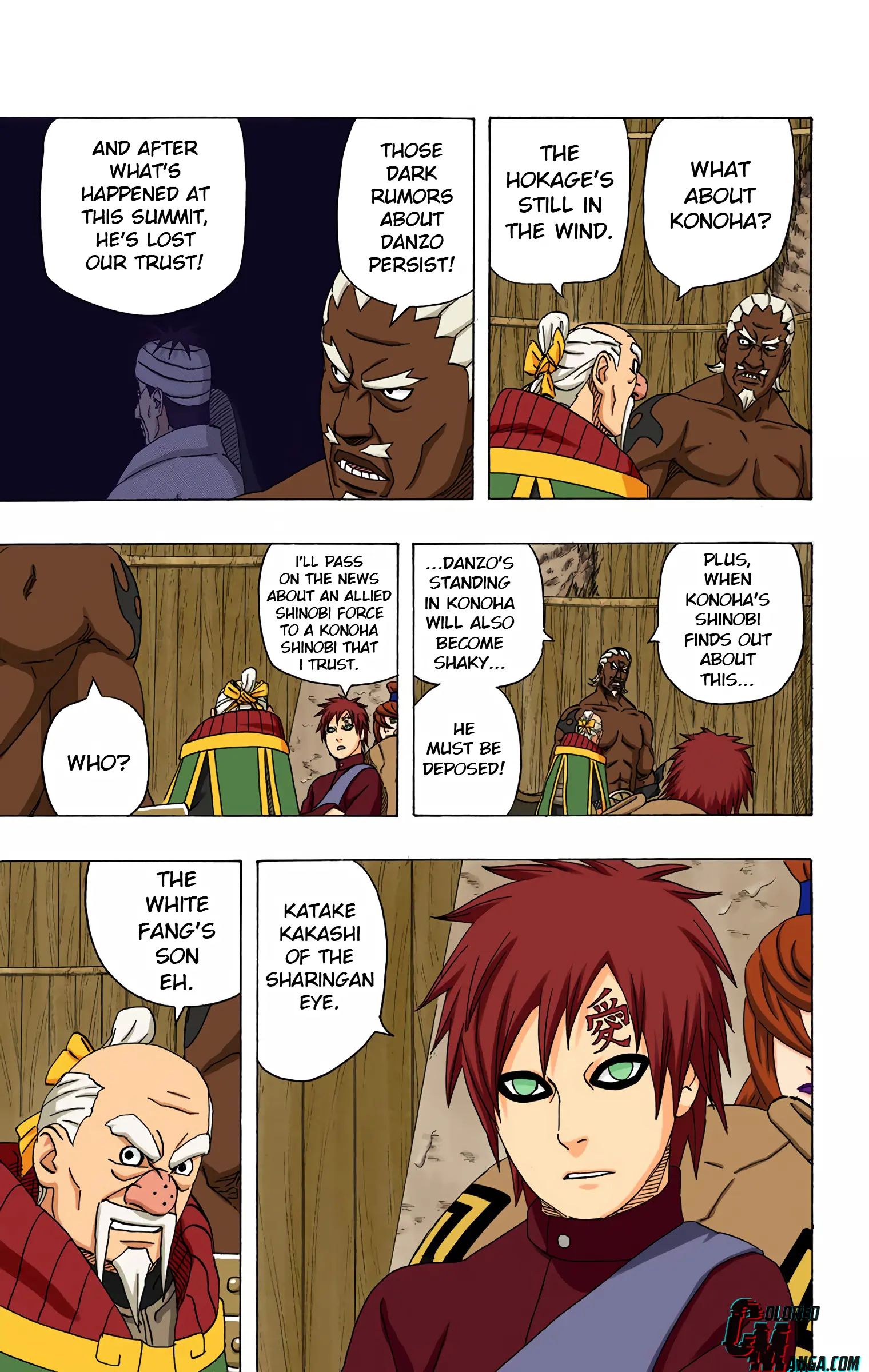 Naruto Colored Manga Online, chapter 468, page 3