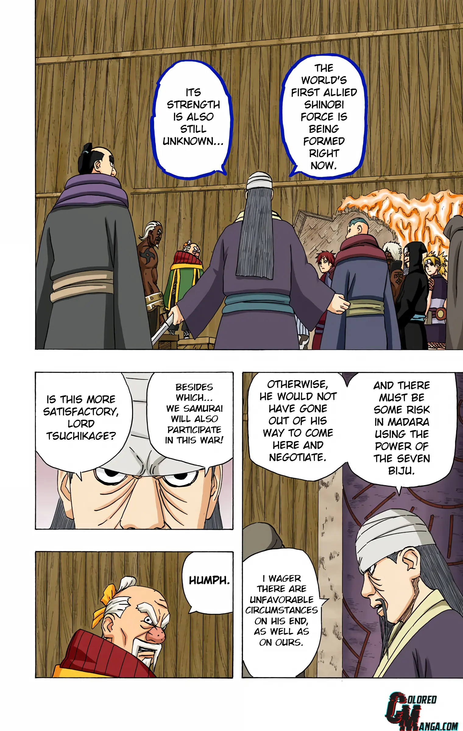 Naruto Colored Manga Online, chapter 468, page 10