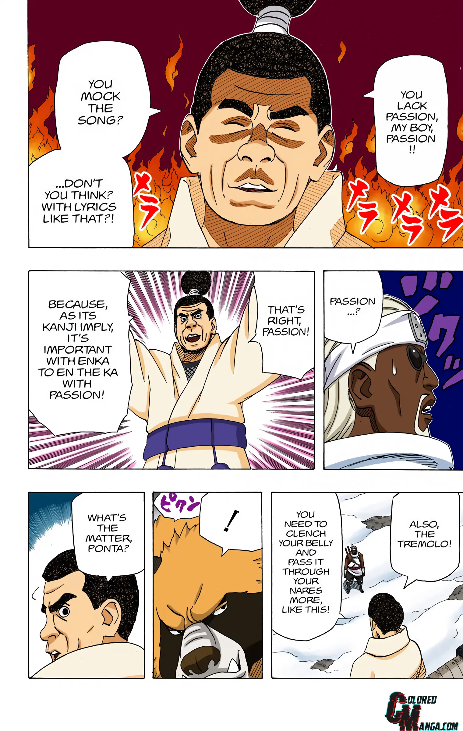 Naruto Colored Manga Online, chapter 468, page 14