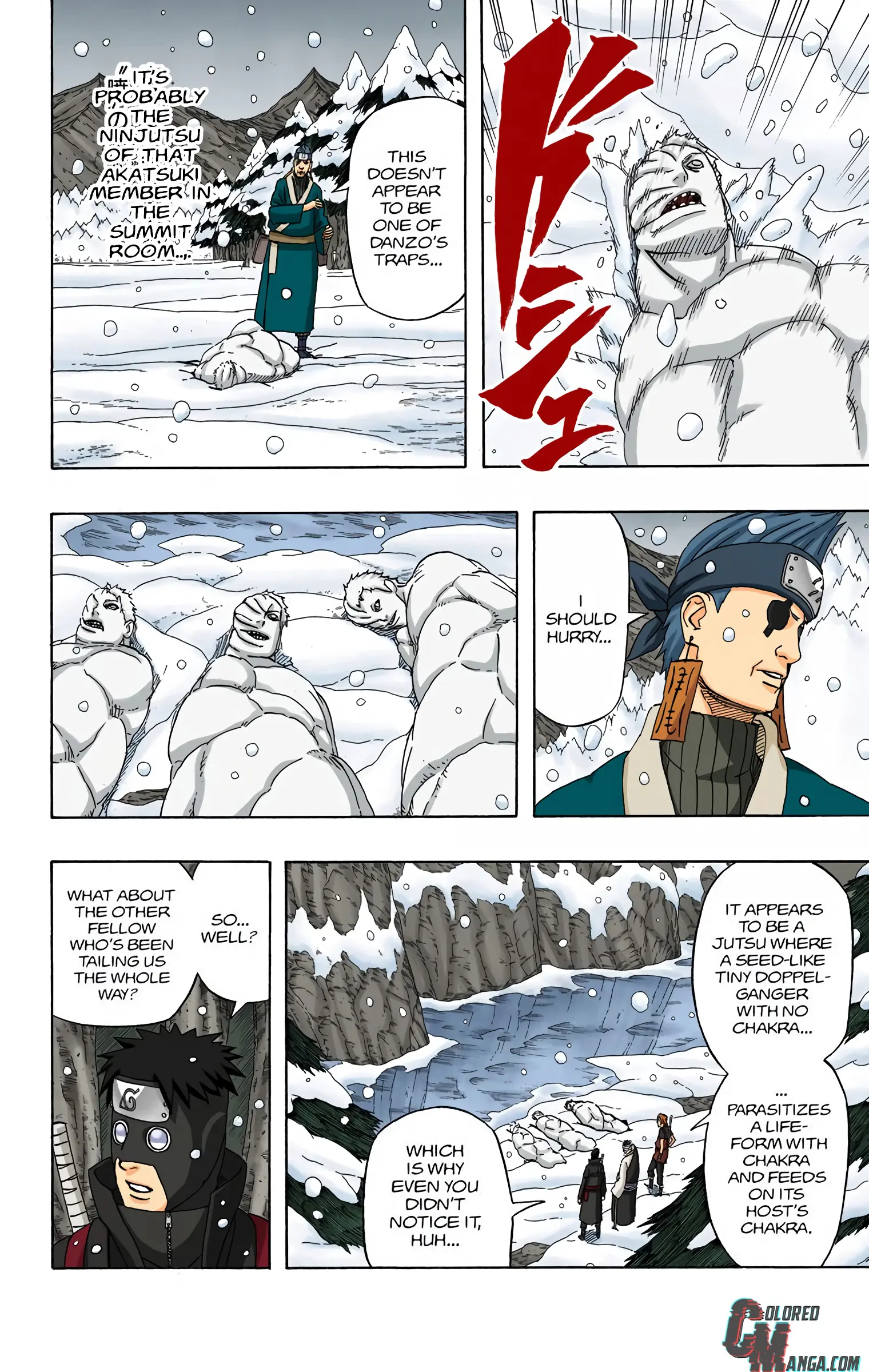 Naruto Colored Manga Online, chapter 469, page 2