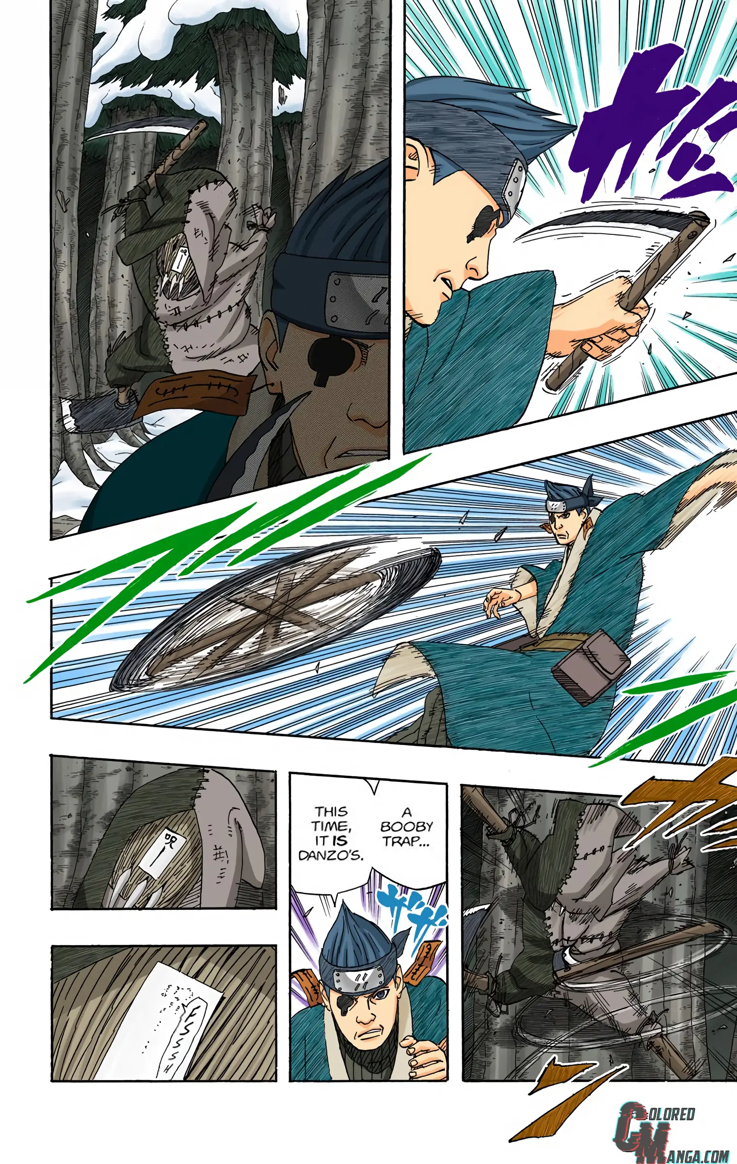 Naruto Colored Manga Online, chapter 469, page 4