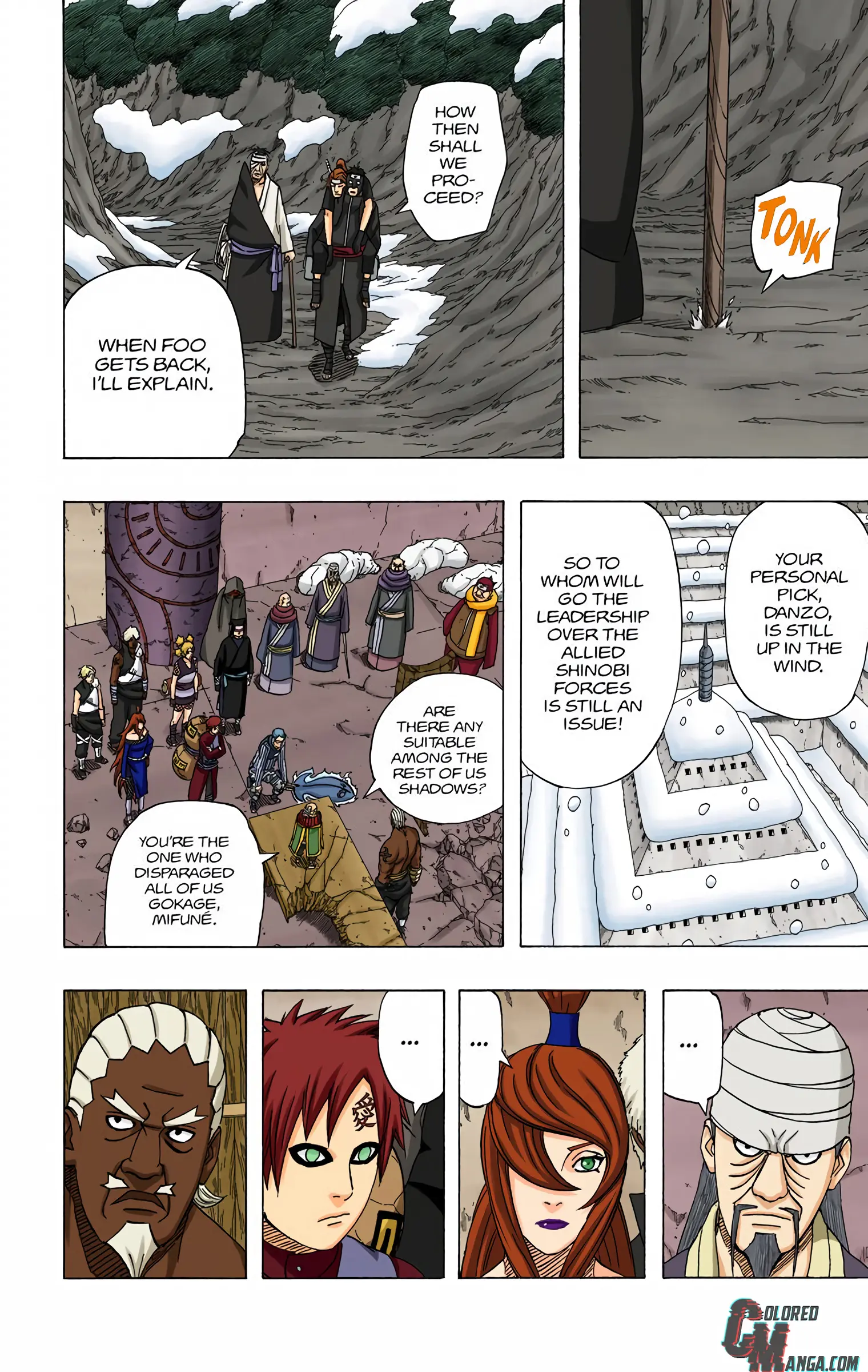 Naruto Colored Manga Online, chapter 469, page 6