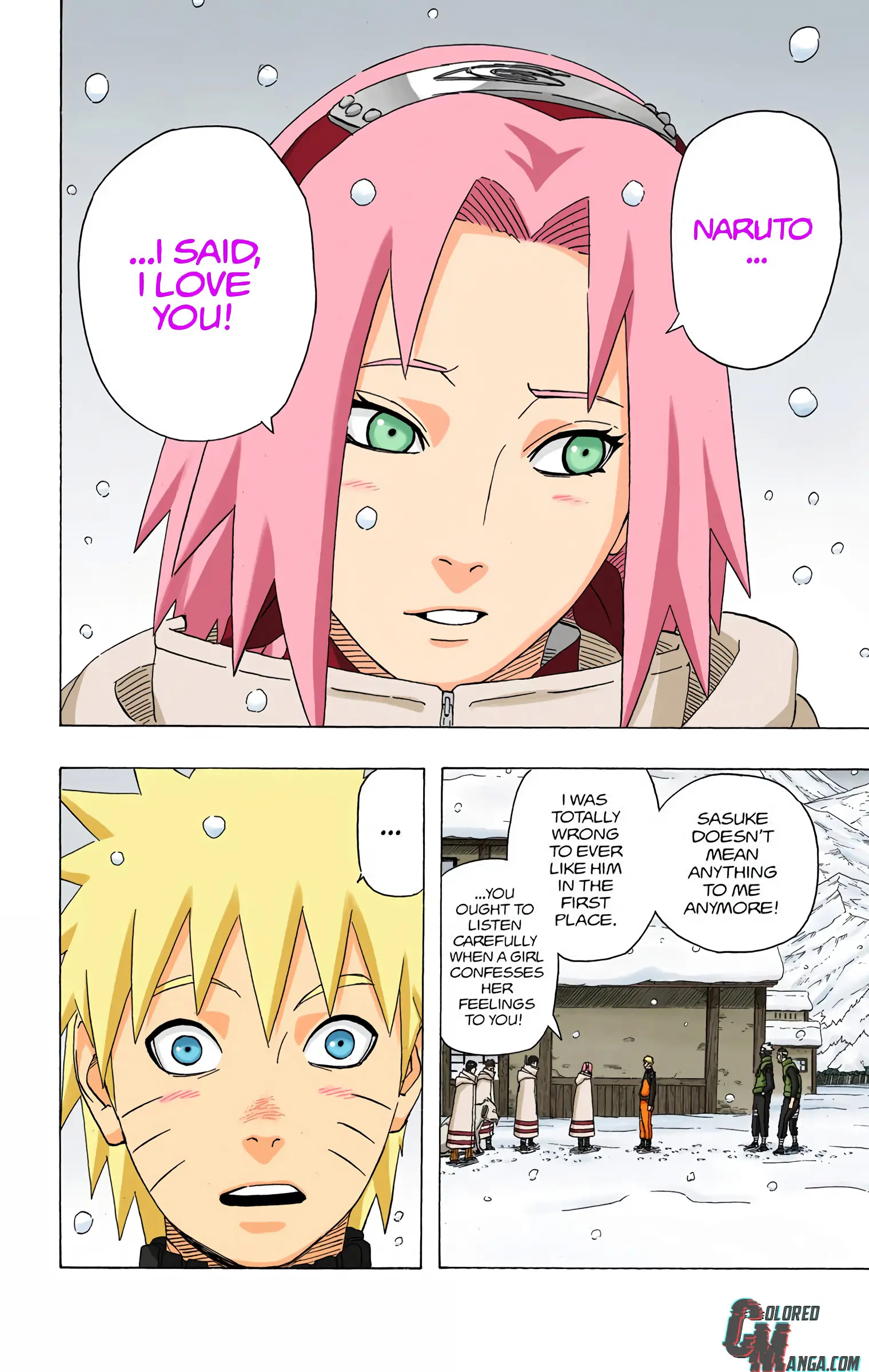 Naruto Colored Manga Online, chapter 469, page 10