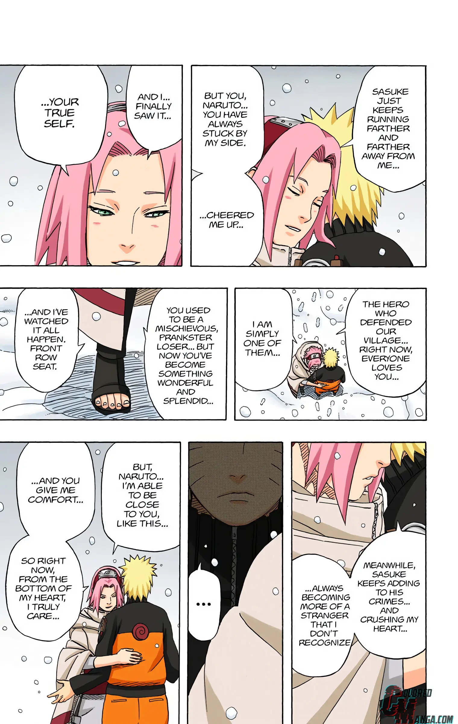 Naruto Colored Manga Online, chapter 469, page 15