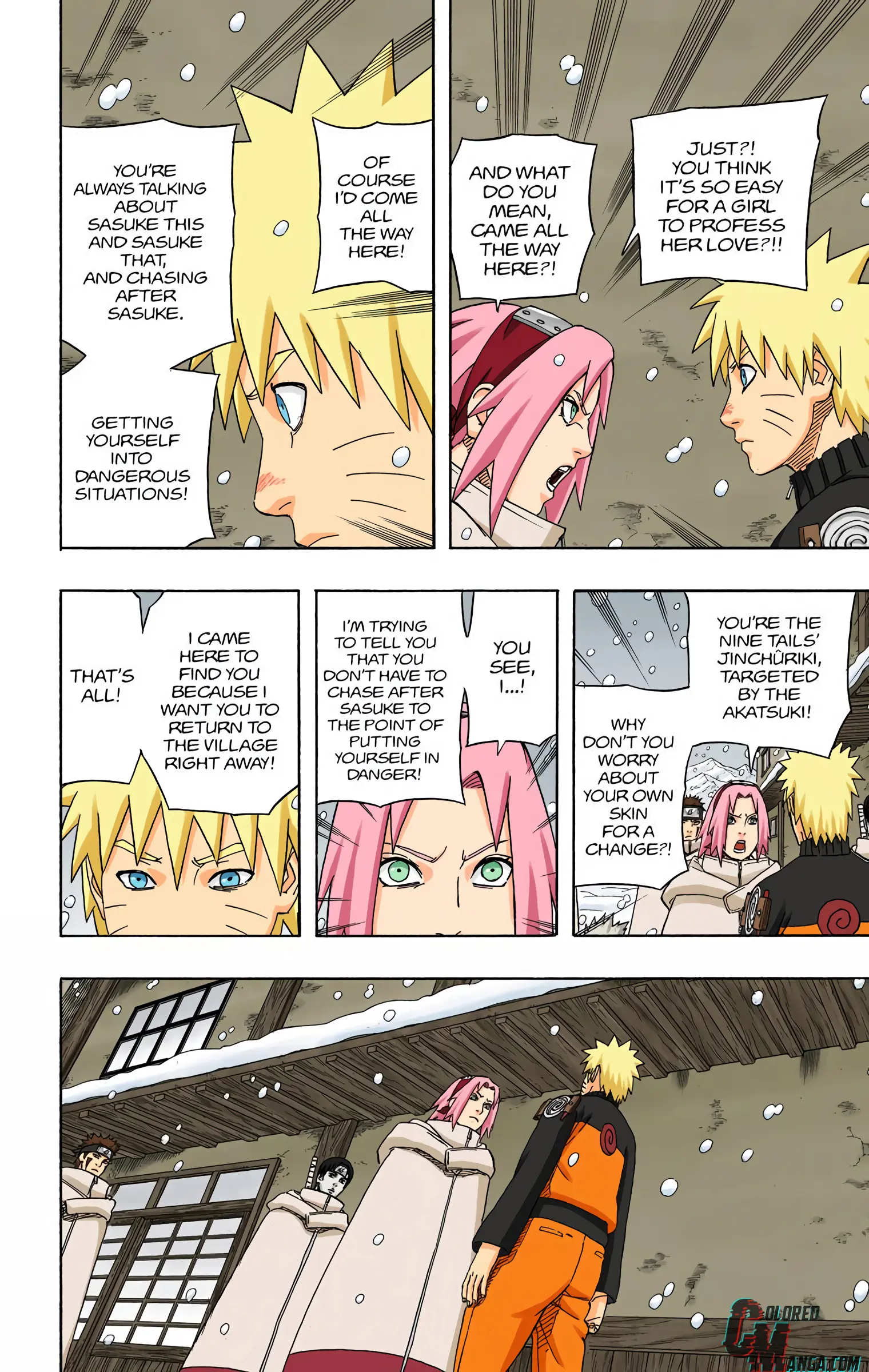 Naruto Colored Manga Online, chapter 470, page 2