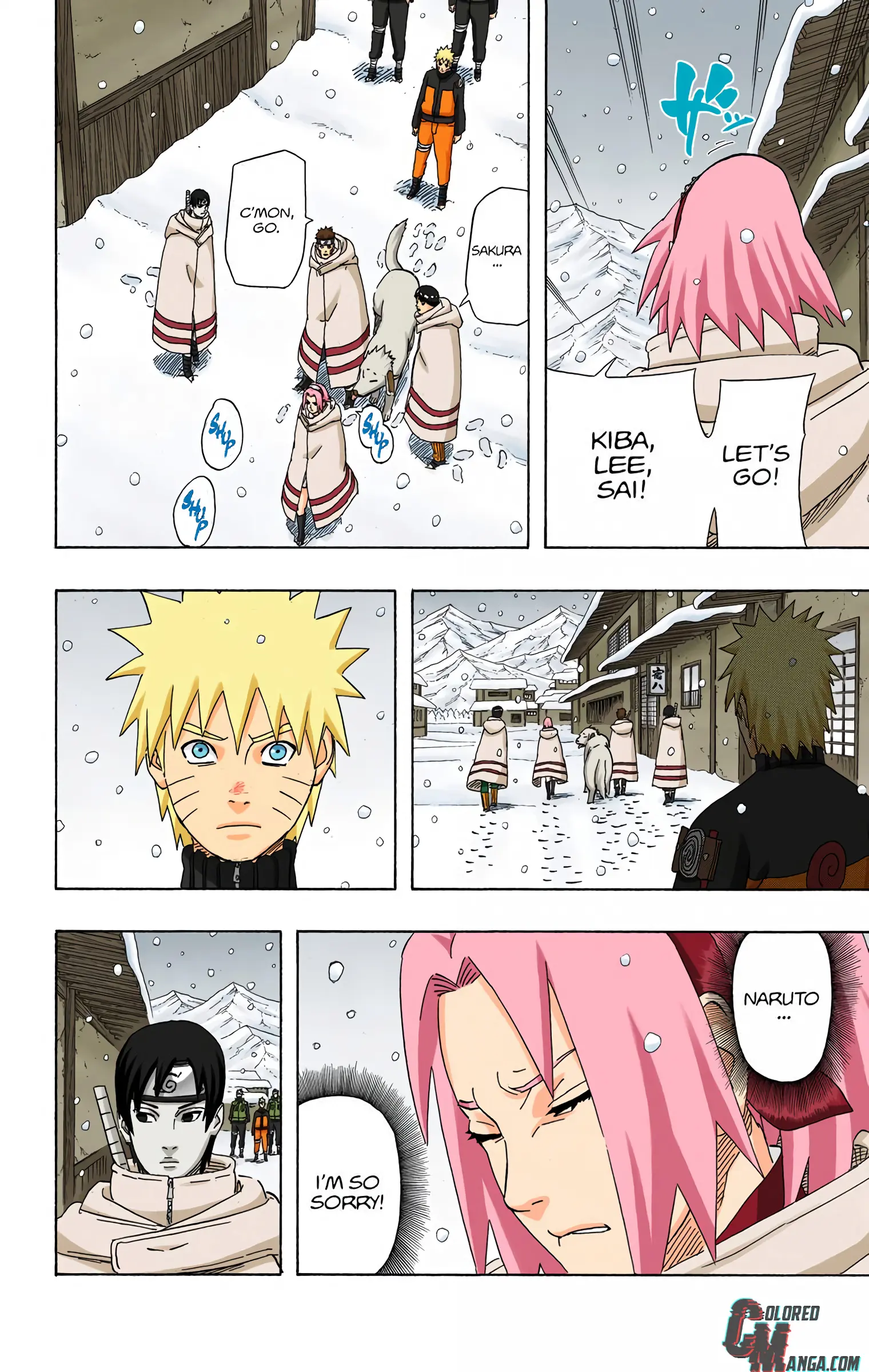 Naruto Colored Manga Online, chapter 470, page 6