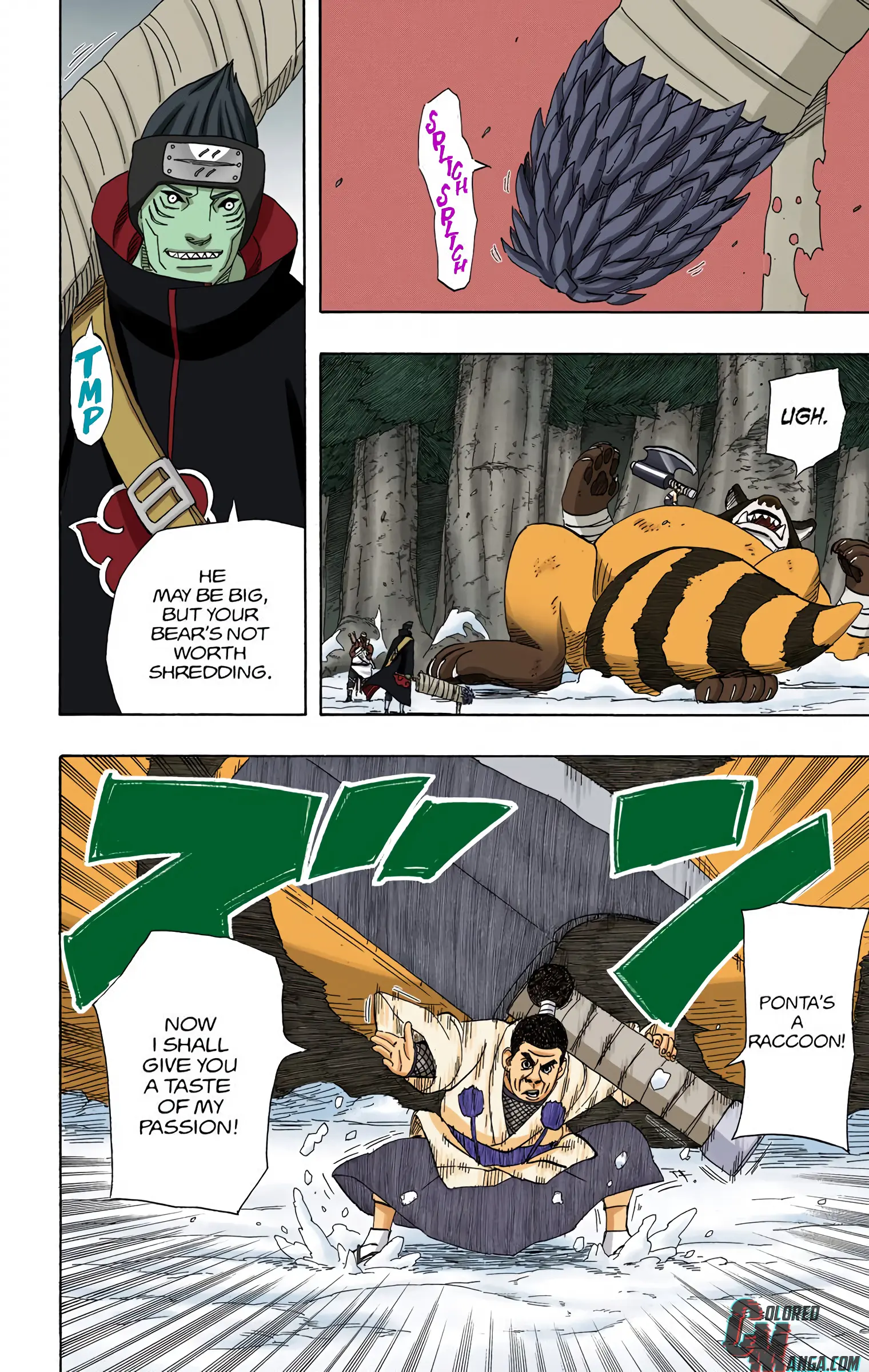 Naruto Colored Manga Online, chapter 470, page 10