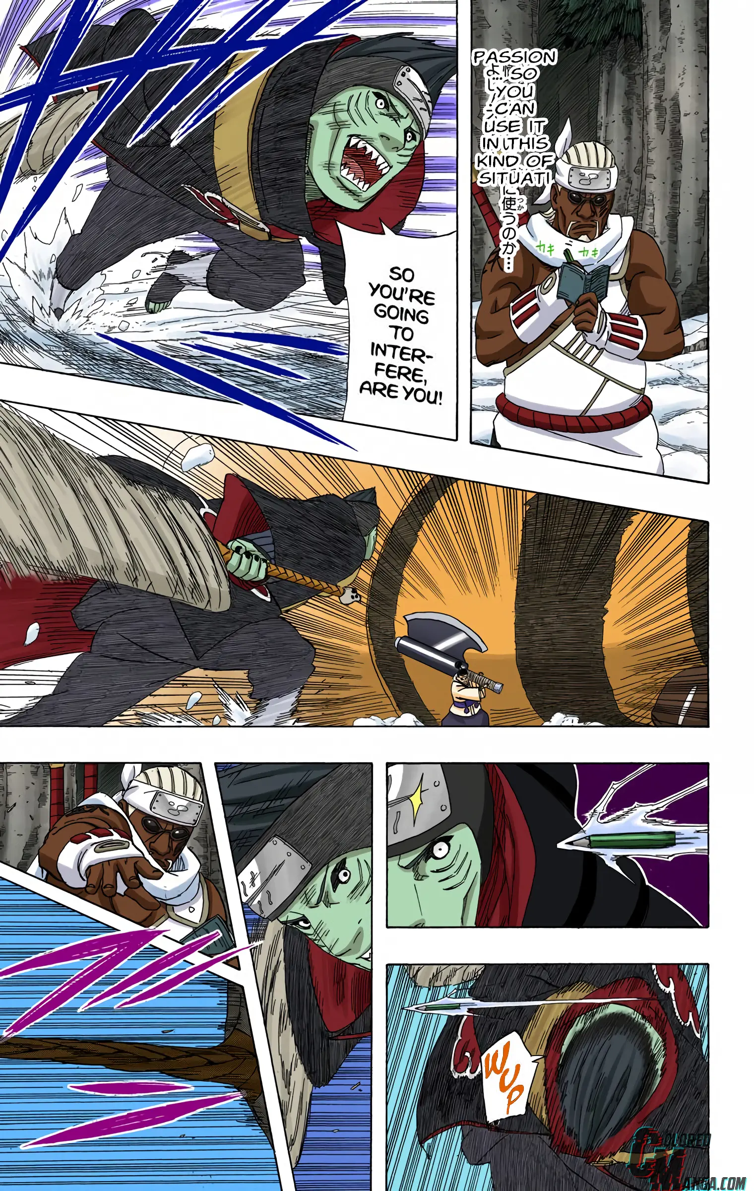 Naruto Colored Manga Online, chapter 470, page 11