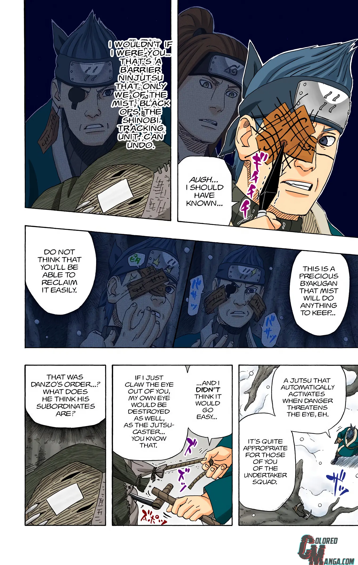 Naruto Colored Manga Online, chapter 471, page 6
