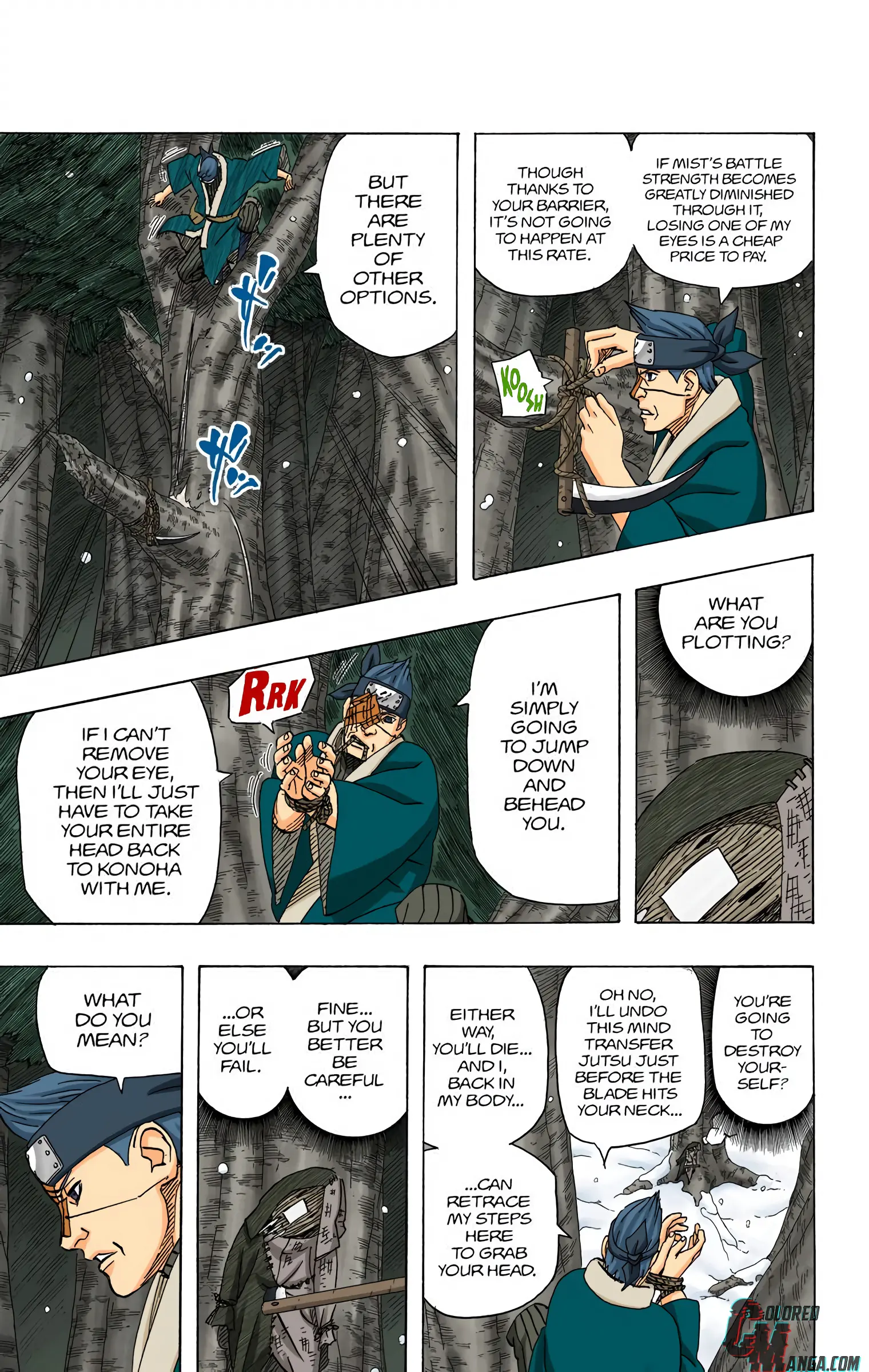Naruto Colored Manga Online, chapter 471, page 7