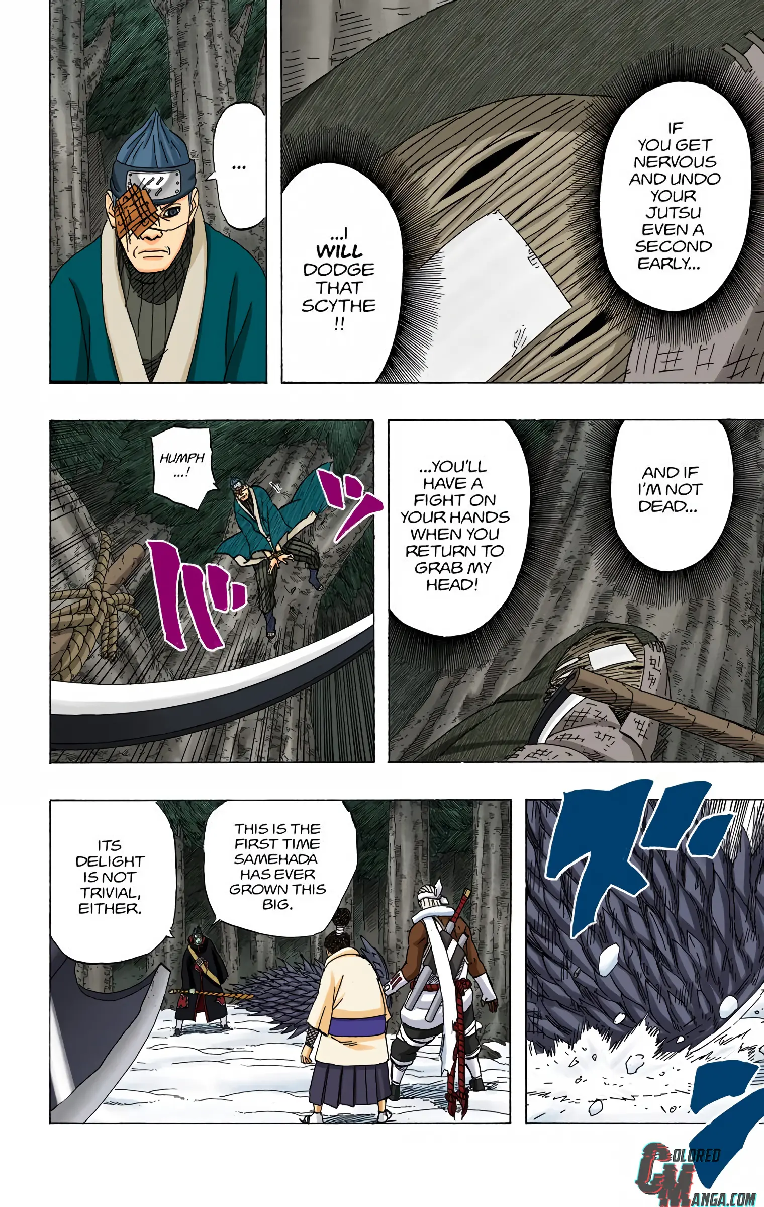 Naruto Colored Manga Online, chapter 471, page 8
