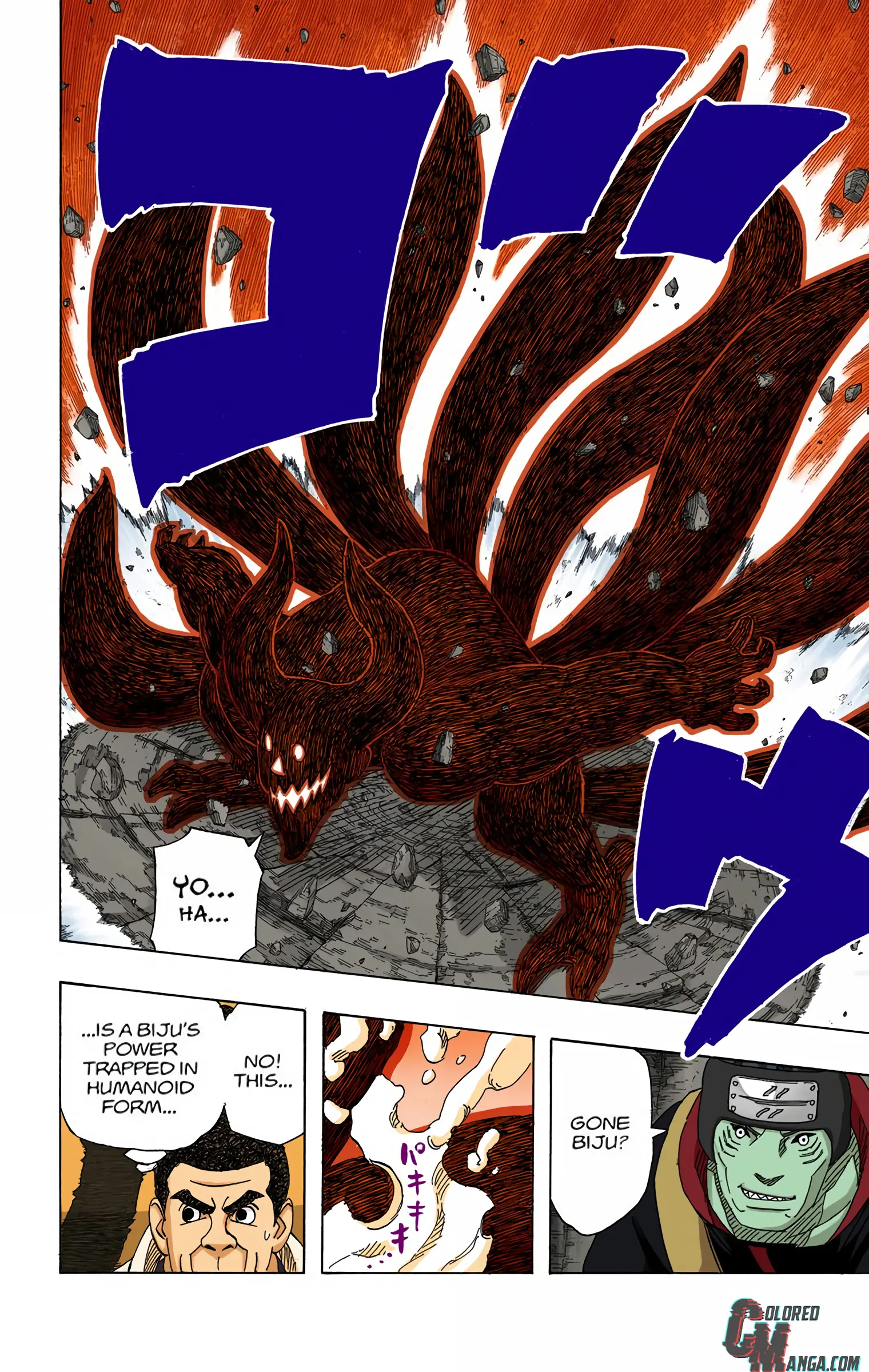 Naruto Colored Manga Online, chapter 471, page 10