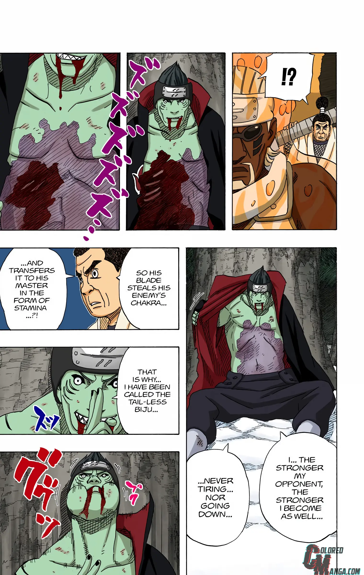 Naruto Colored Manga Online, chapter 471, page 14