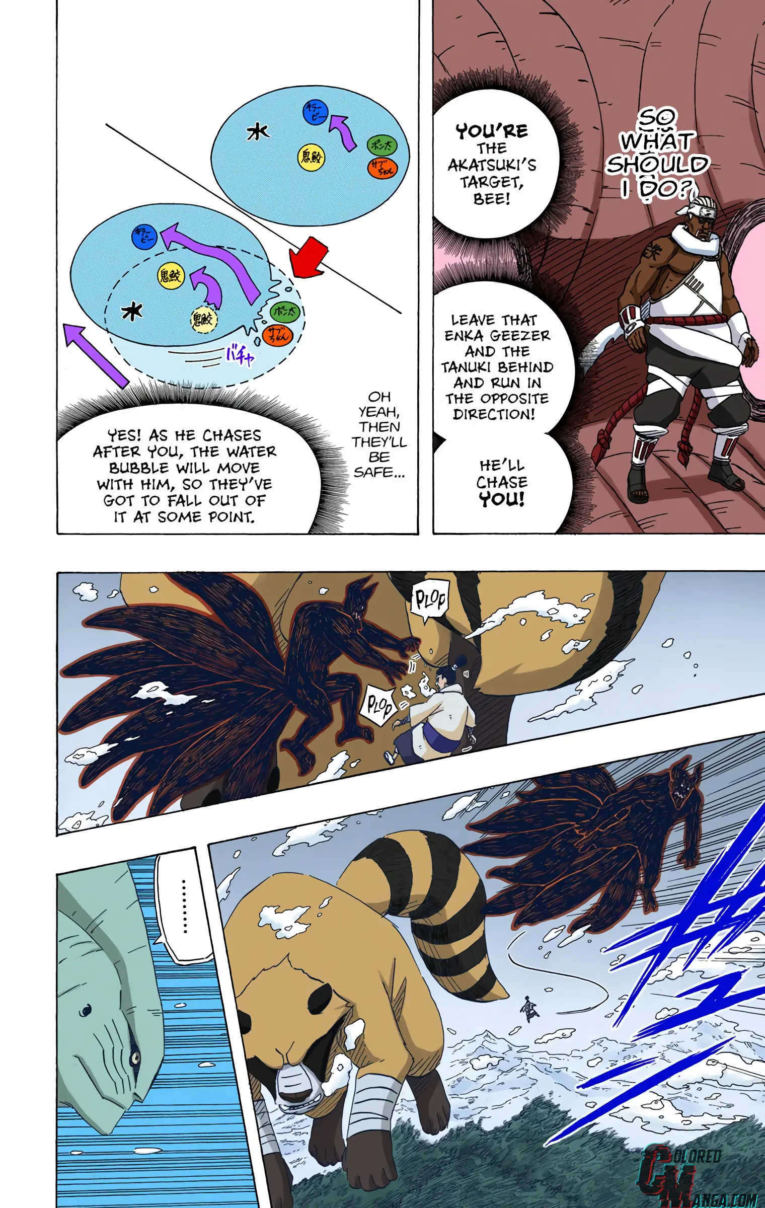 Naruto Colored Manga Online, chapter 472, page 4